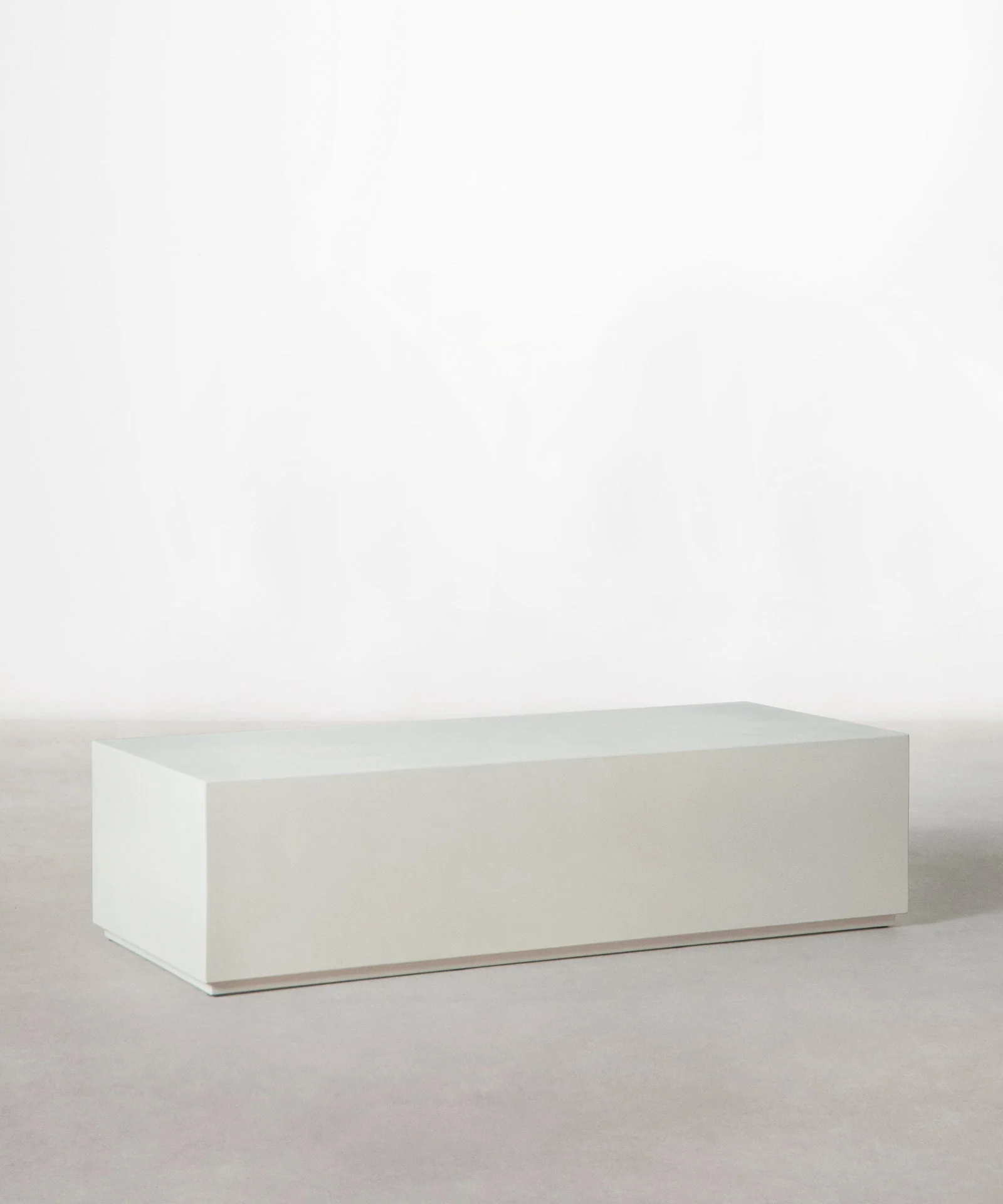 Mesa de Centro Alargada en Microcemento Fiama (120 cm) - Image 6