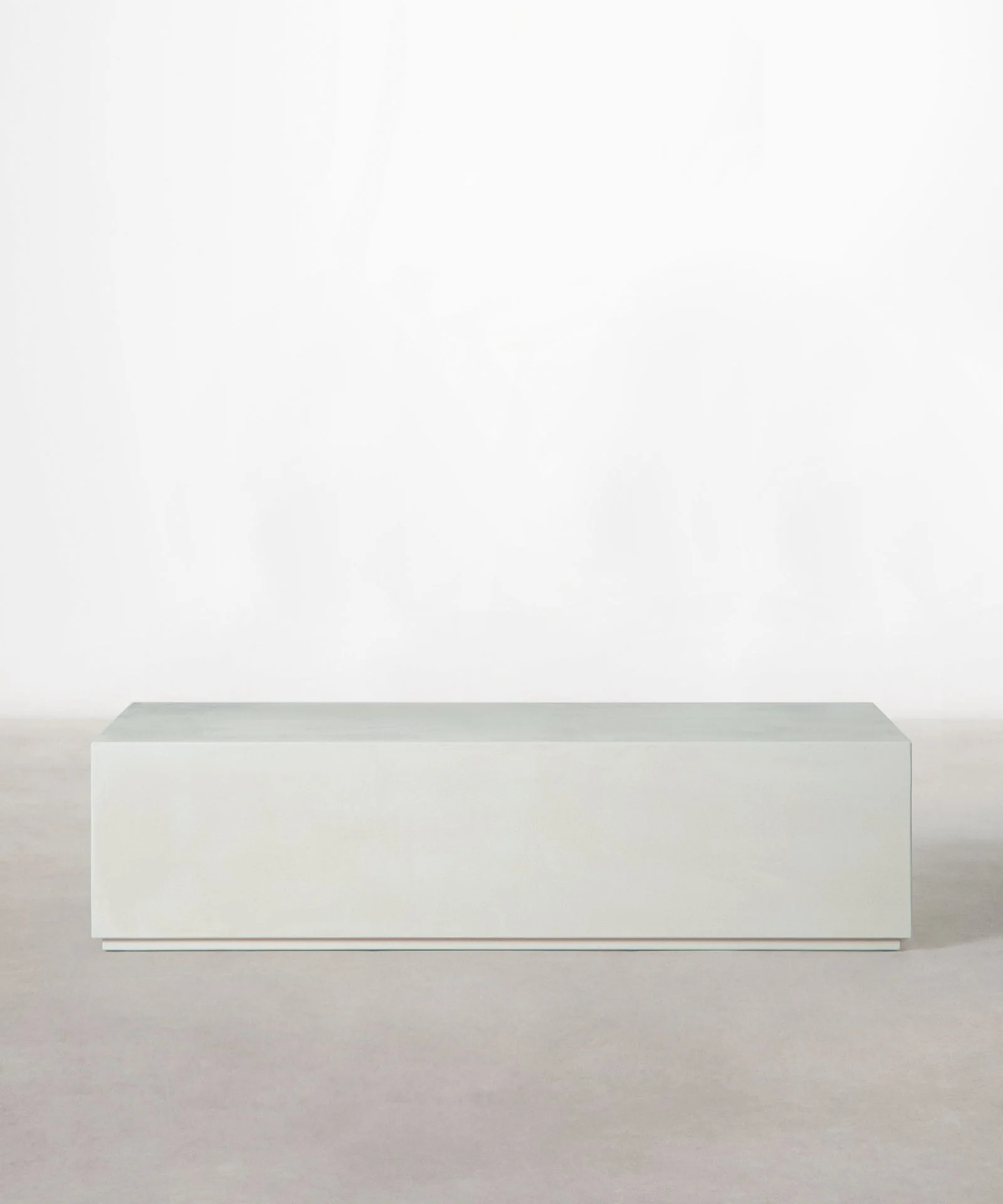 Mesa de Centro Alargada en Microcemento Fiama (120 cm) - Image 7