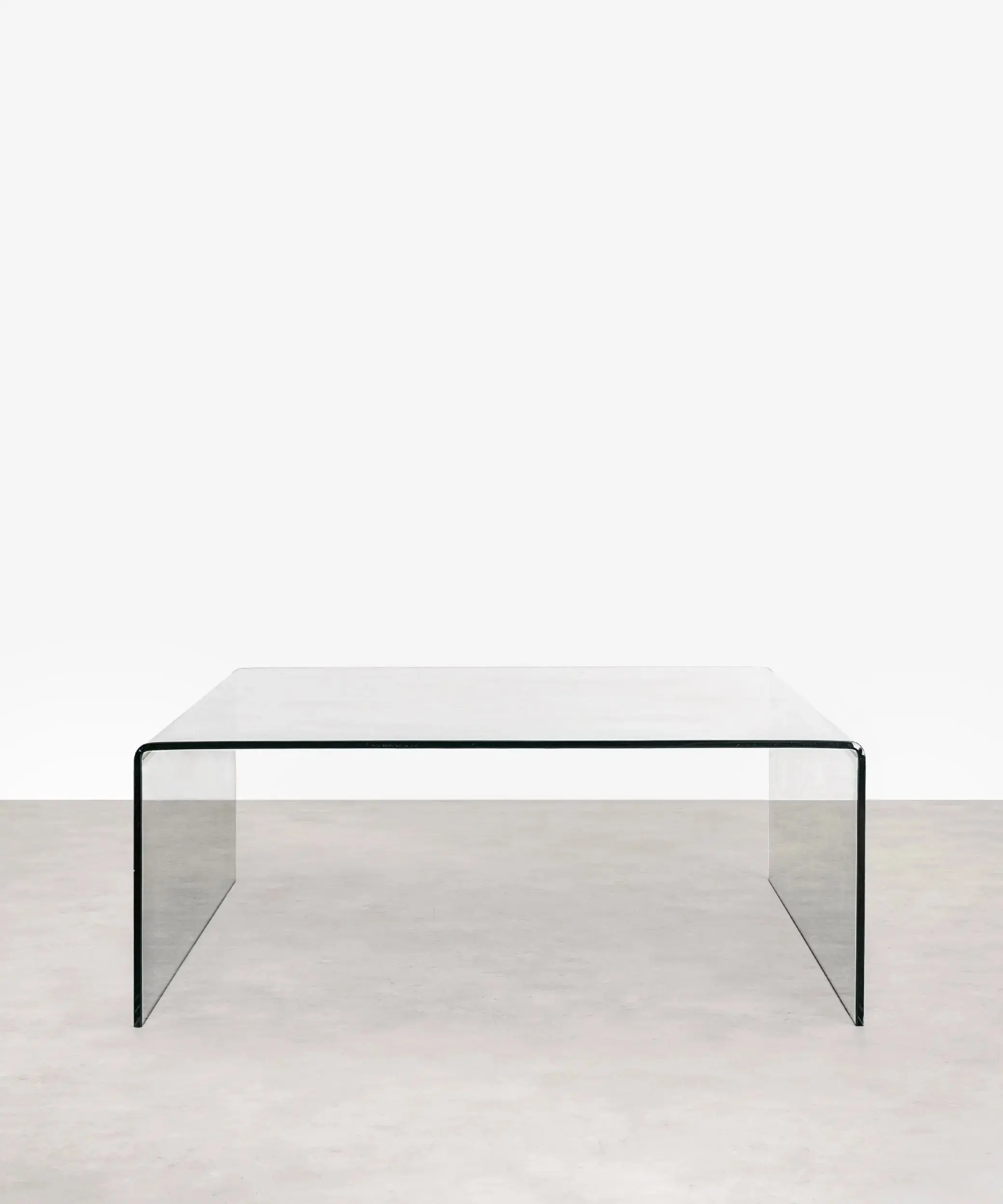 Mesa de Centro Cuadrada de Cristal Templado Burano (100x100 cm) - Image 22