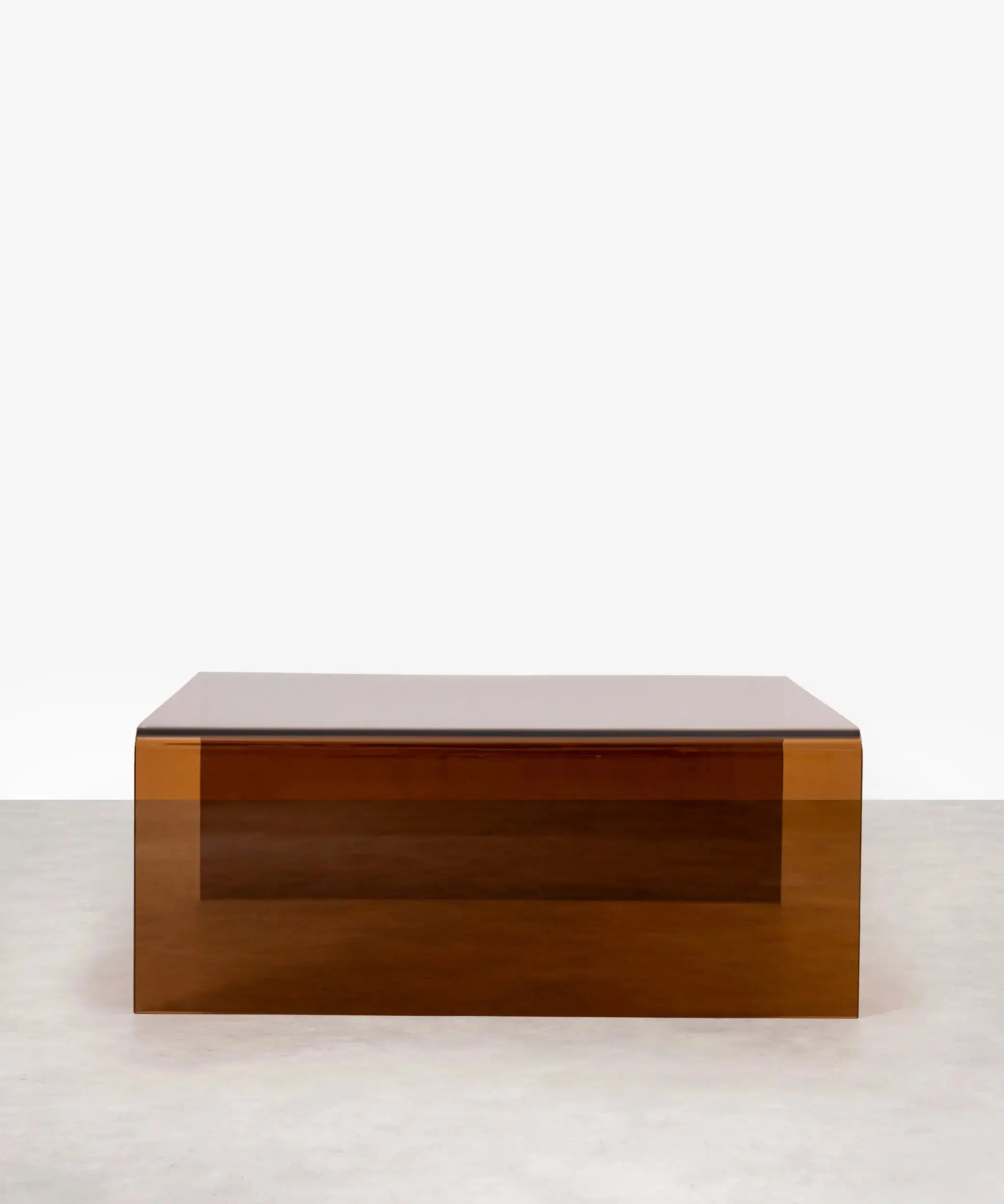 Mesa de Centro Cuadrada de Cristal Templado Burano (100x100 cm) - Image 6