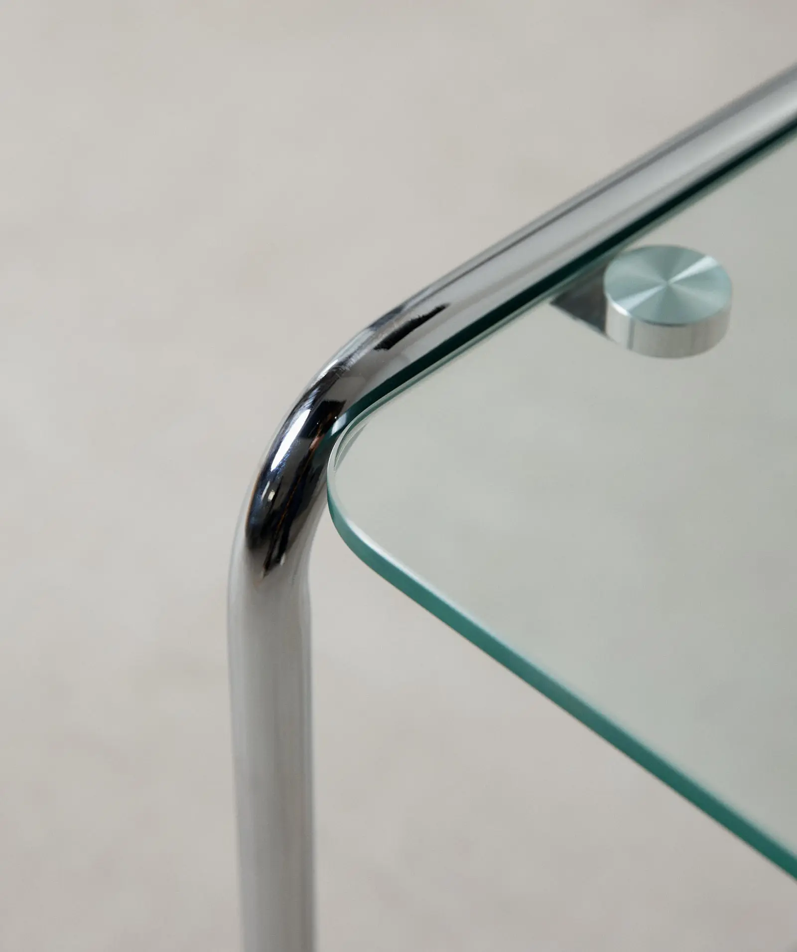 Mesa Auxiliar de Metal y Cristal Templado Bonet - Image 16