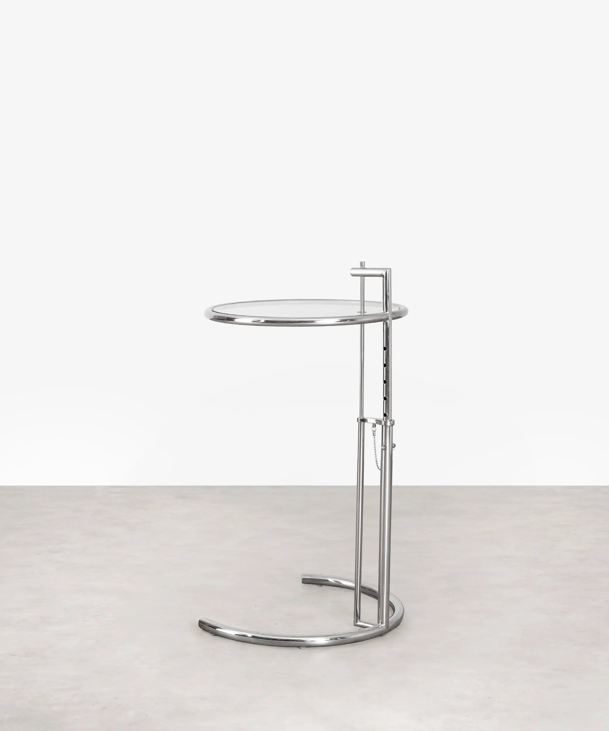 Mesa Auxiliar en Acero y Cristal Helen - Image 5