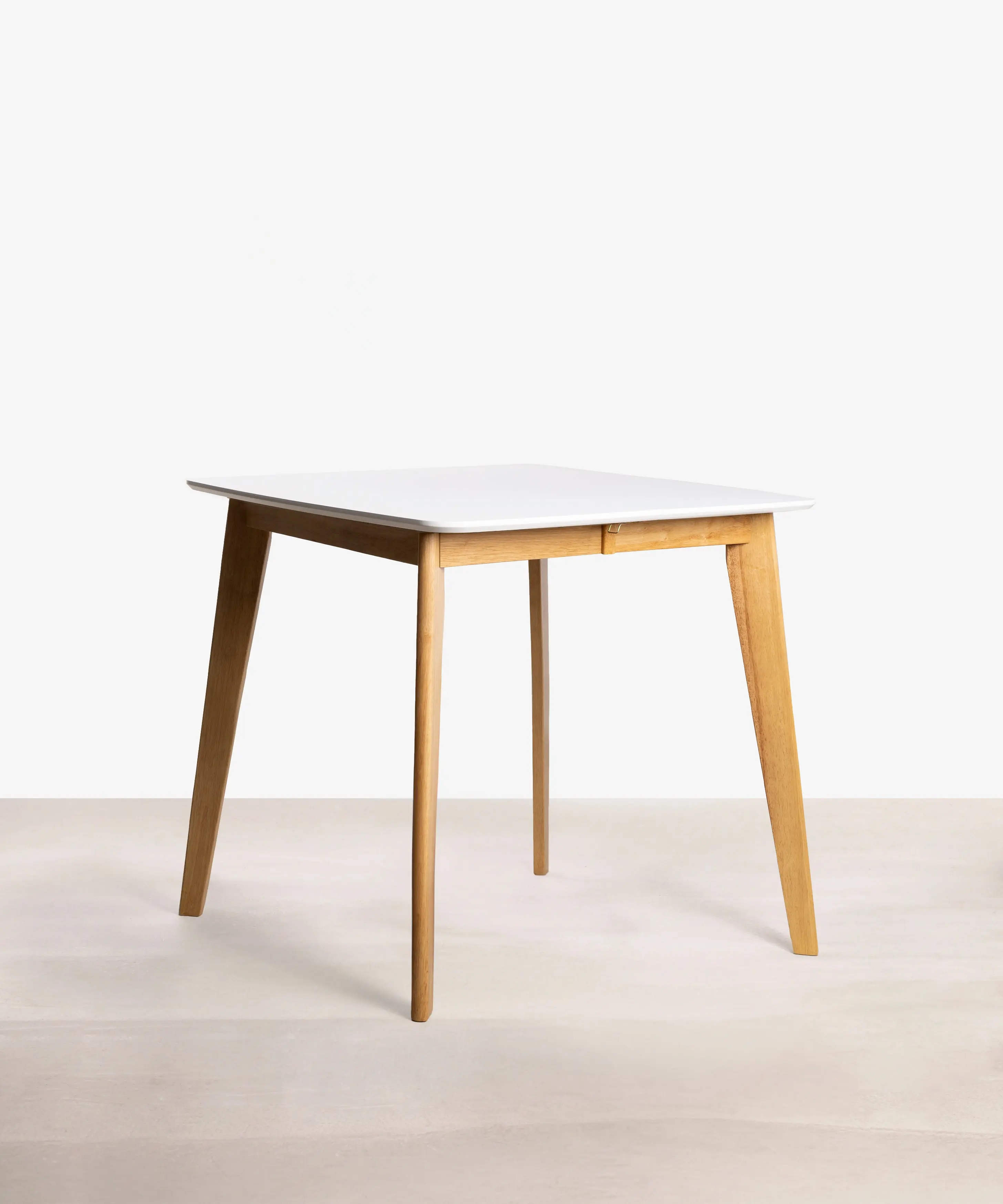 Mesa de Comedor Cuadrada en Madera Extensible Livia (90-130 x 90 cm) - Image 10