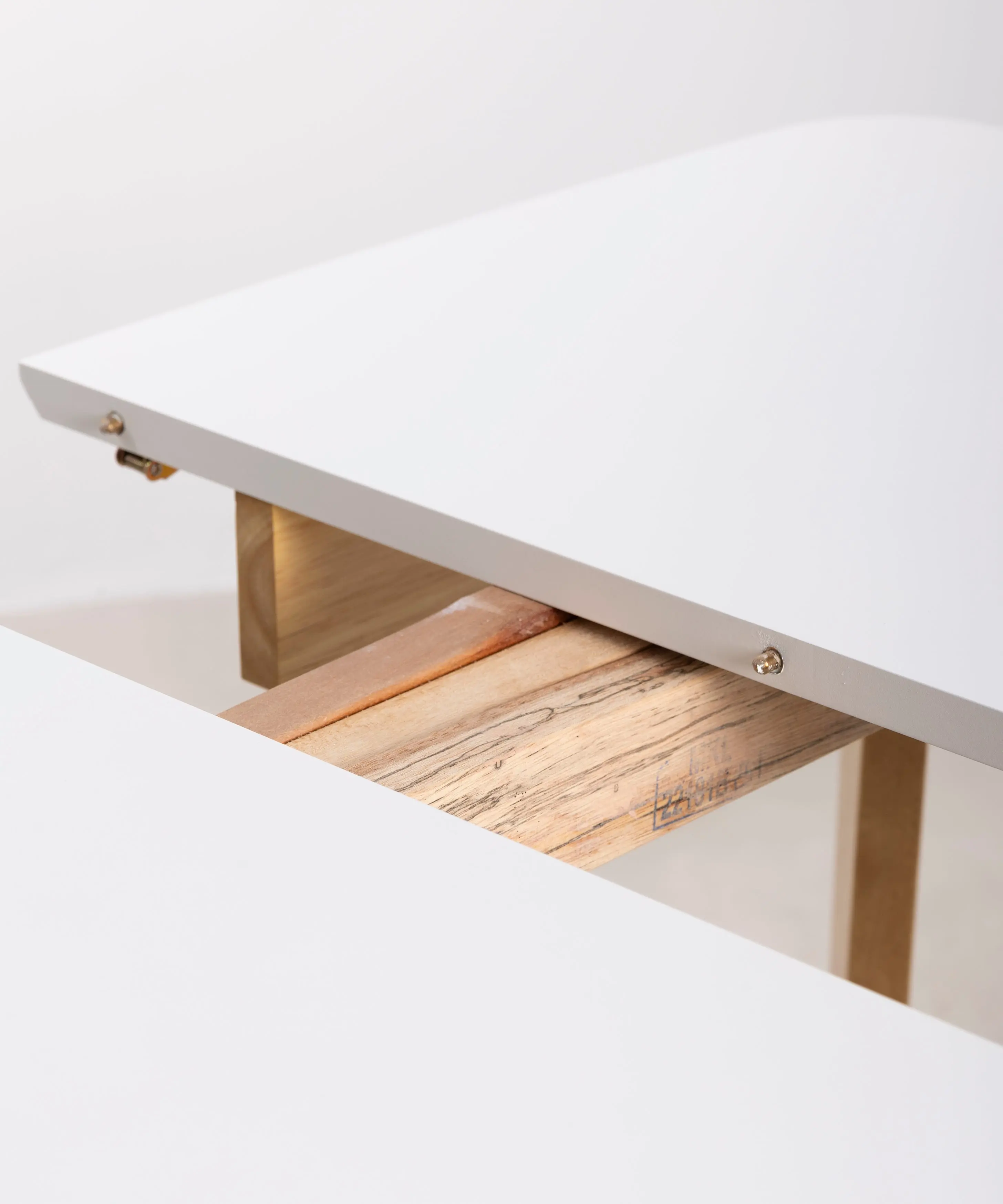 Mesa de Comedor Cuadrada en Madera Extensible Livia (90-130 x 90 cm) - Image 14