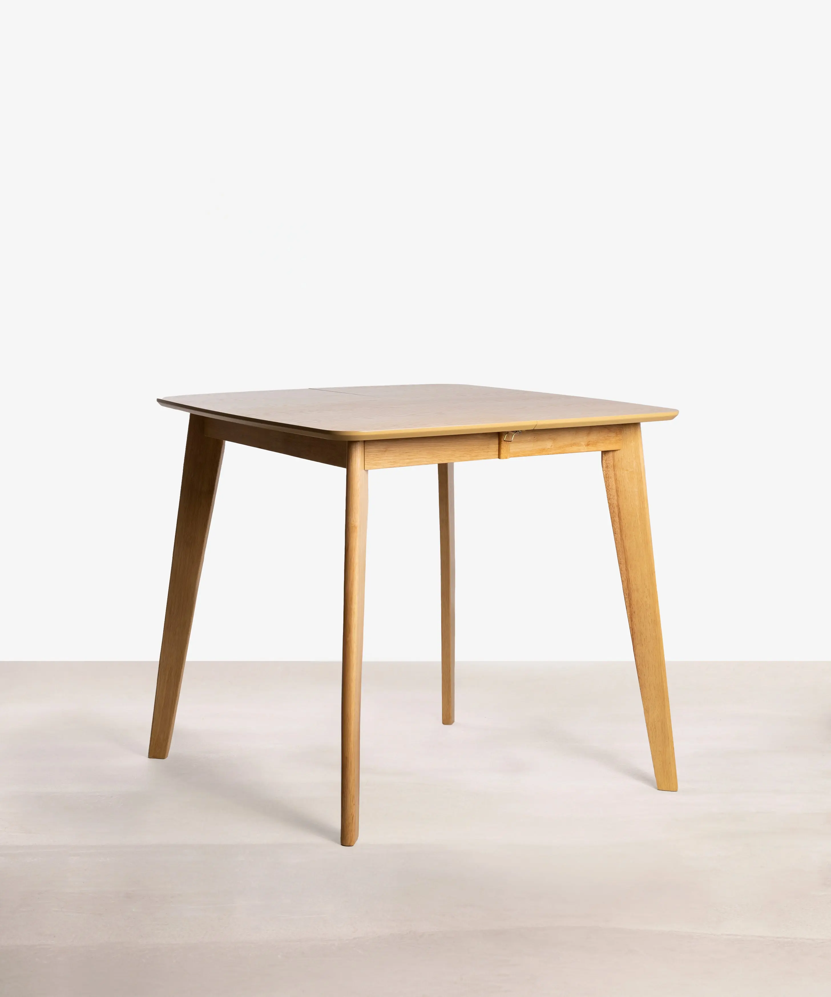 Mesa de Comedor Cuadrada en Madera Extensible Livia (90-130 x 90 cm) - Image 3