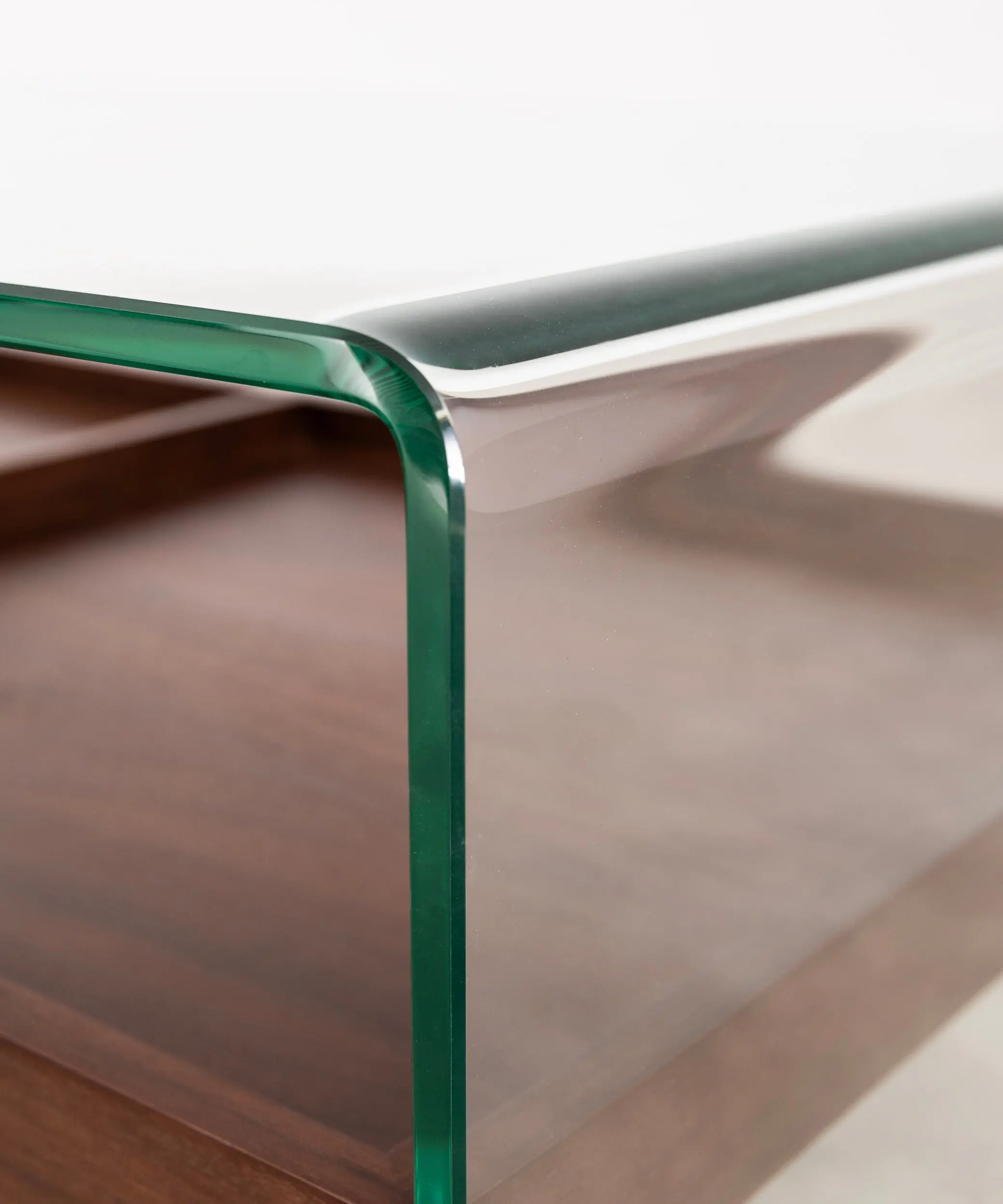 Mesa Centro de Cristal Templado y Madera Corina (110x55 cm) - Image 7