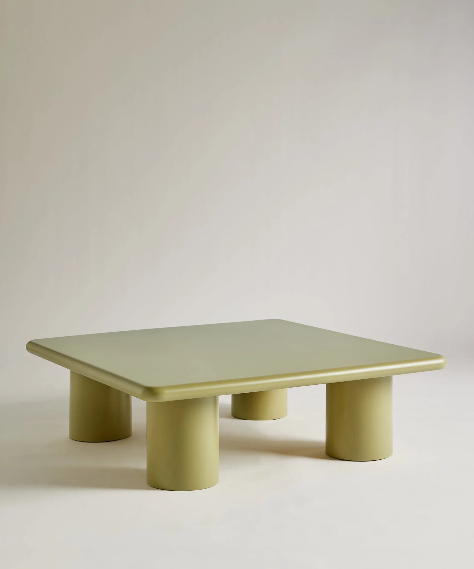 Mesa de Centro de Madera Lacada Dive (100x100 cm) - Image 10
