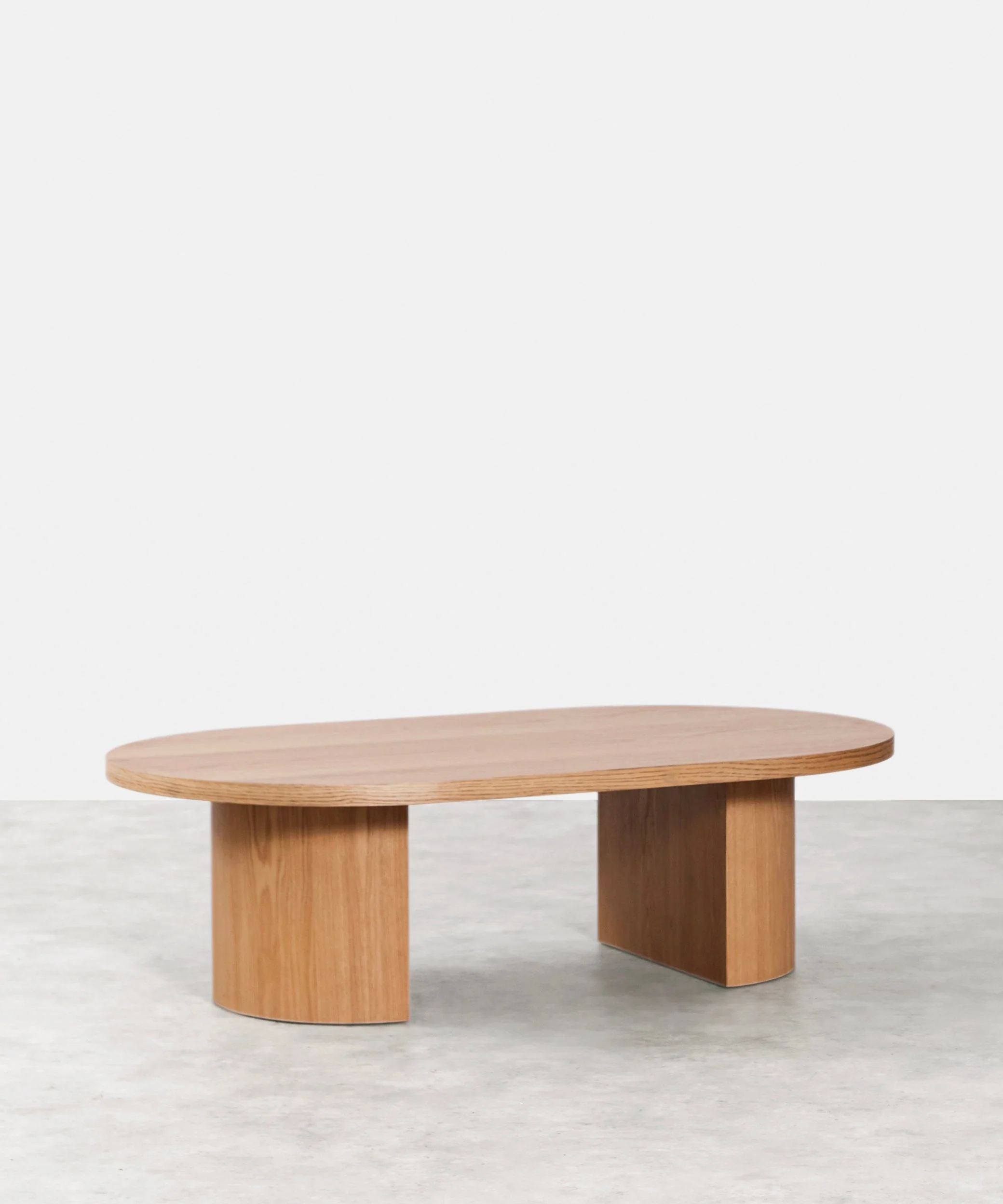 Mesa de Centro Ovalada en Madera Lily (120 cm) - Image 10