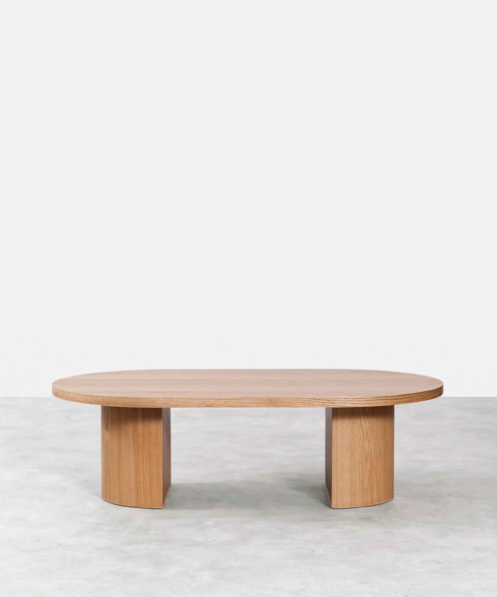 Mesa de Centro Ovalada en Madera Lily (120 cm) - Image 11