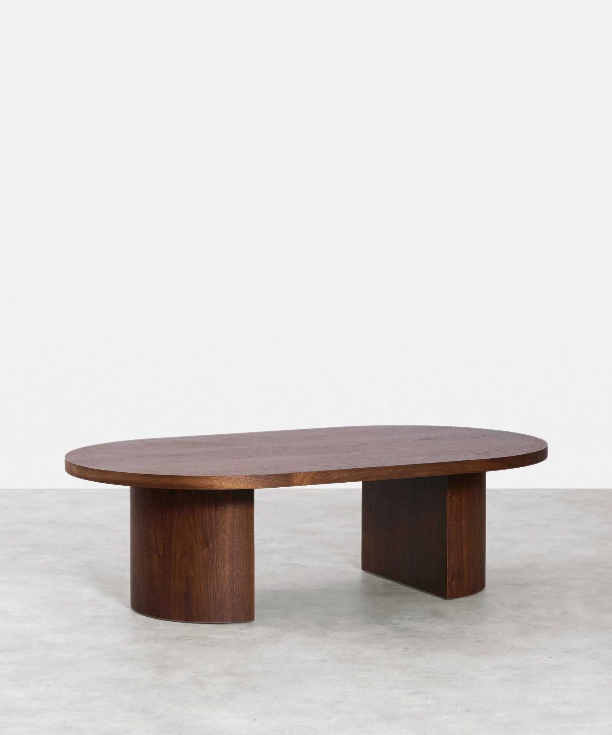 Mesa de Centro Ovalada en Madera Lily (120 cm) - Image 3