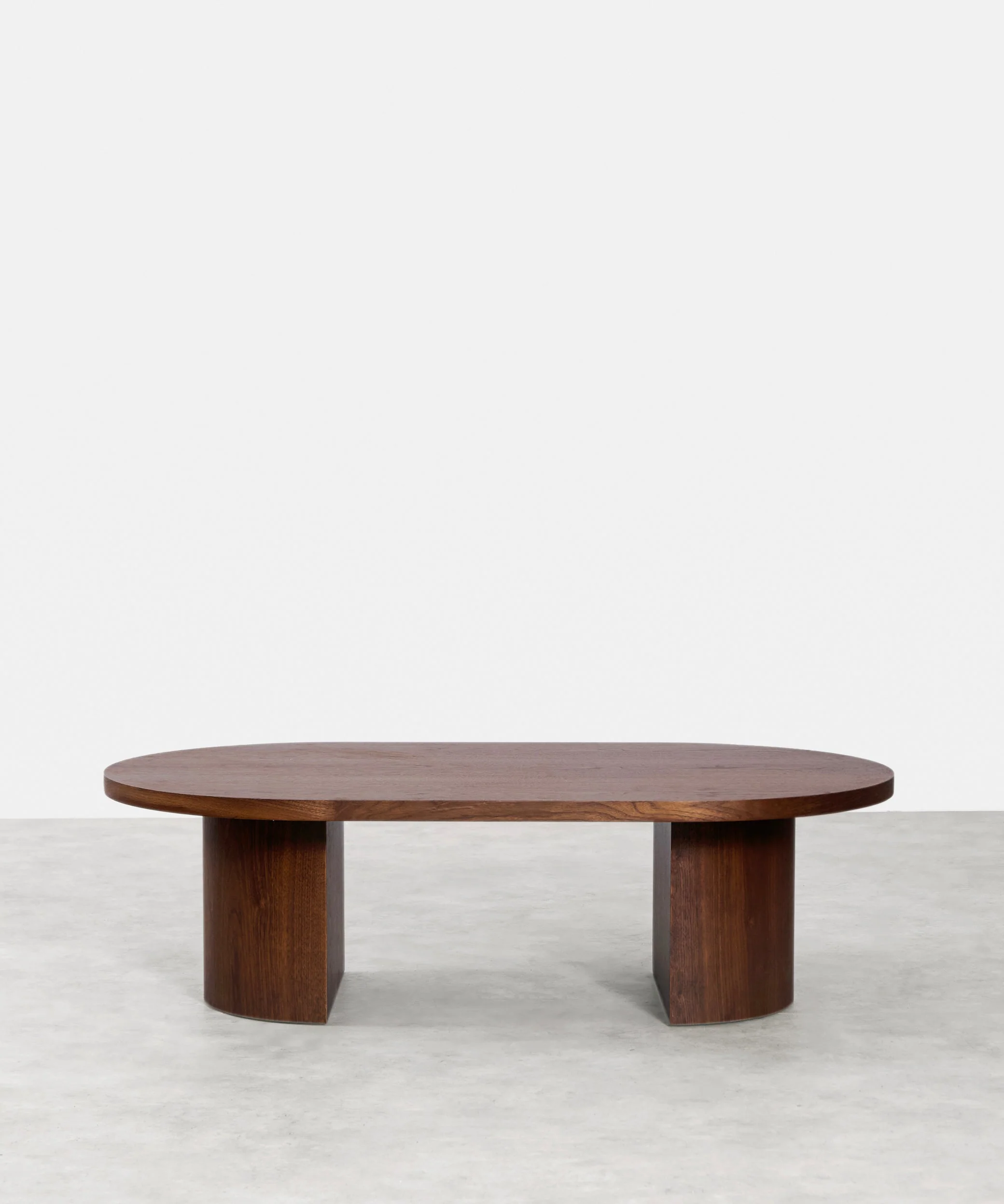 Mesa de Centro Ovalada en Madera Lily (120 cm) - Image 4