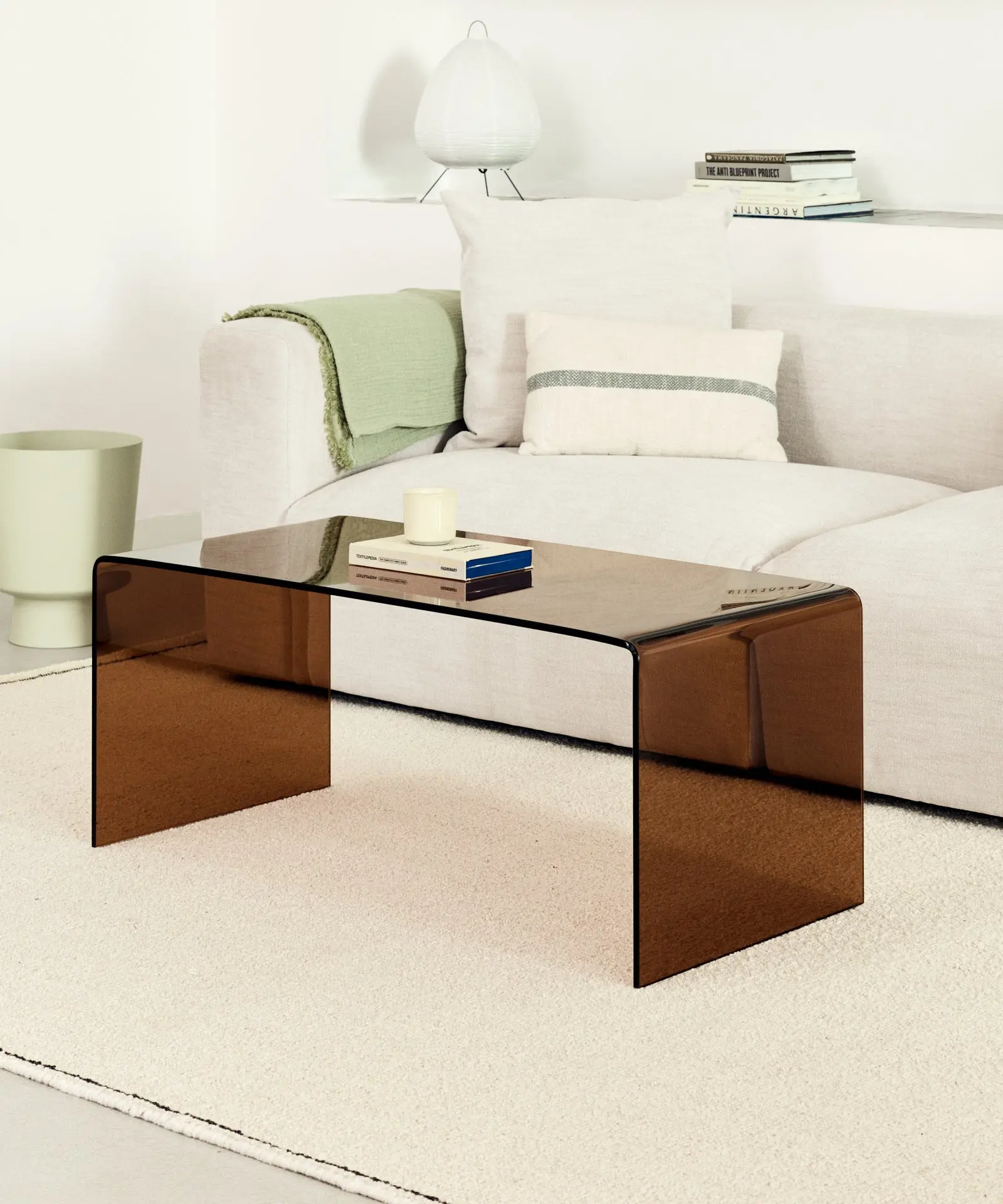 Mesa de Centro Rectangular de Cristal Templado Cheval (100 cm) - Image 11