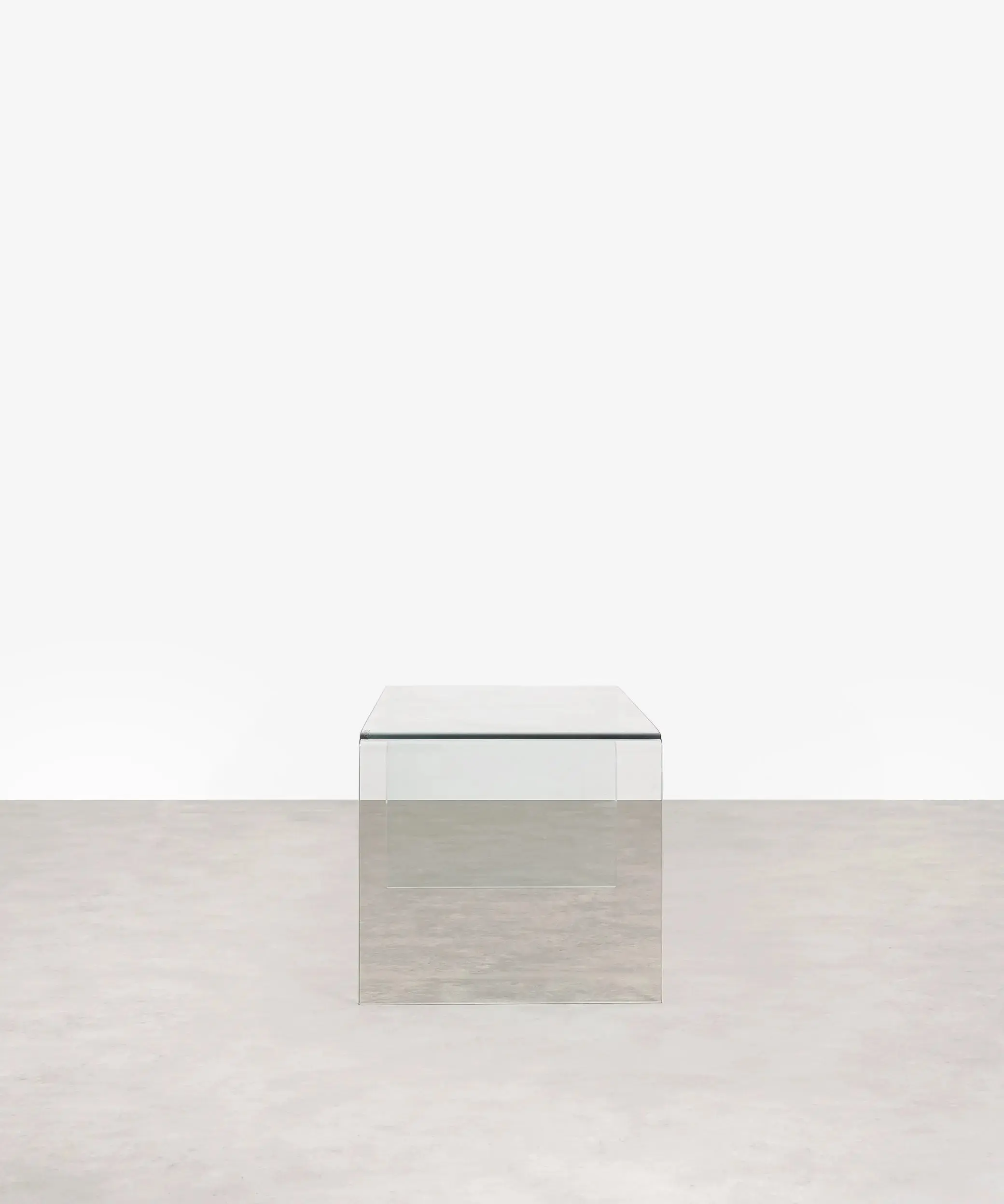 Mesa de Centro Rectangular de Cristal Templado Cheval (100 cm) - Image 3