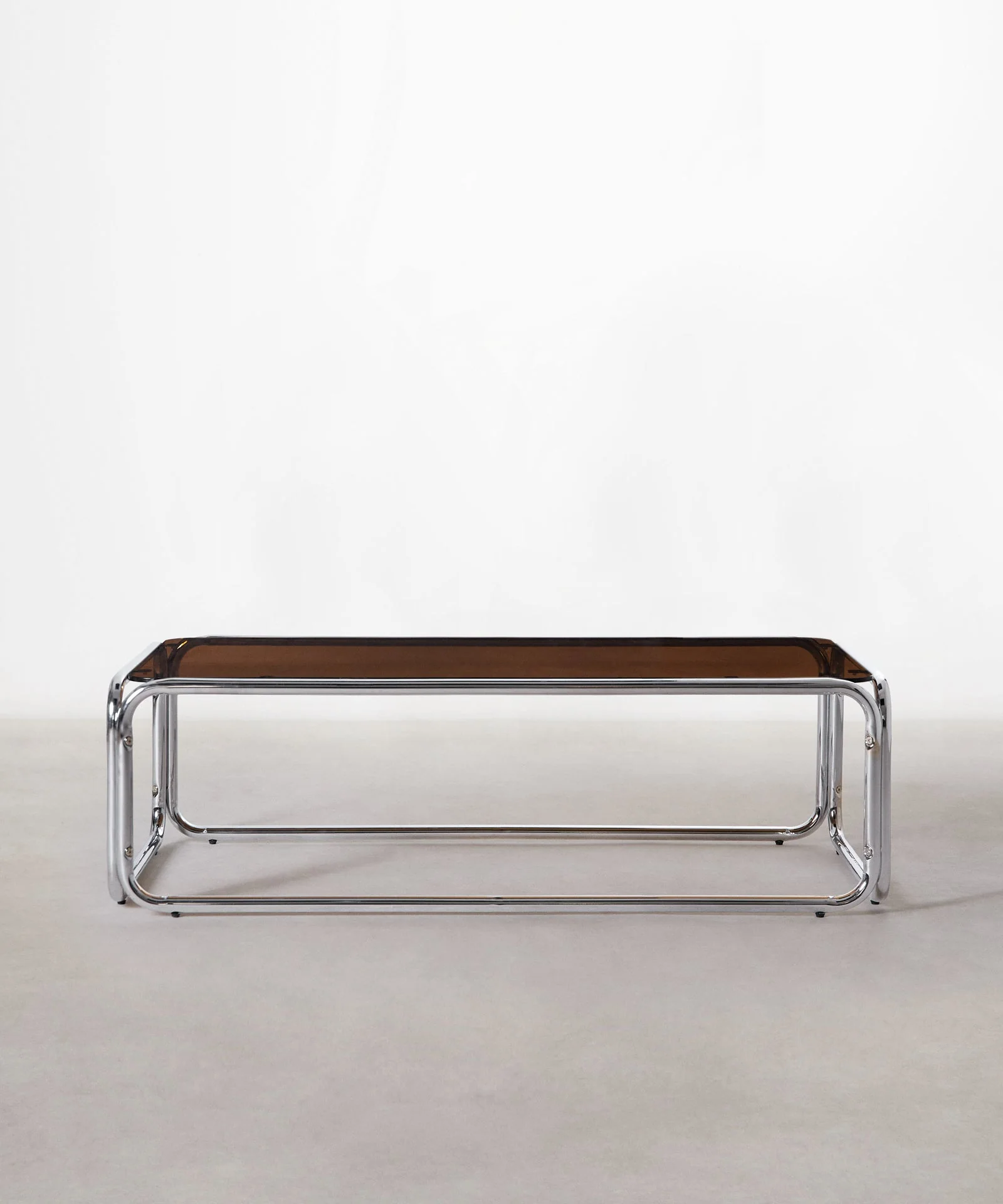 Mesa de Centro Rectangular de Metal y Cristal Templado Mai (120x60cm) - Image 12