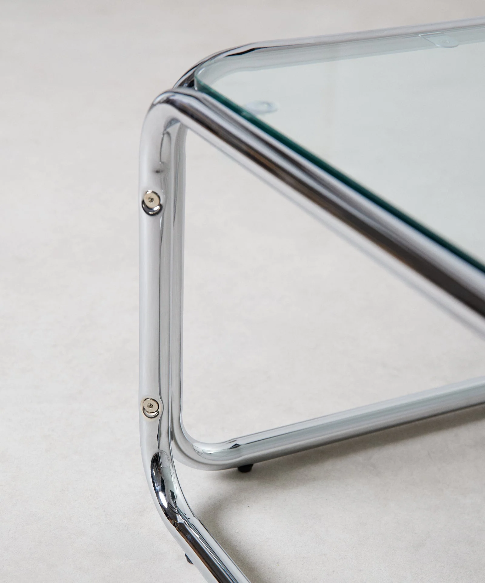 Mesa de Centro Rectangular de Metal y Cristal Templado Mai (120x60cm) - Image 6