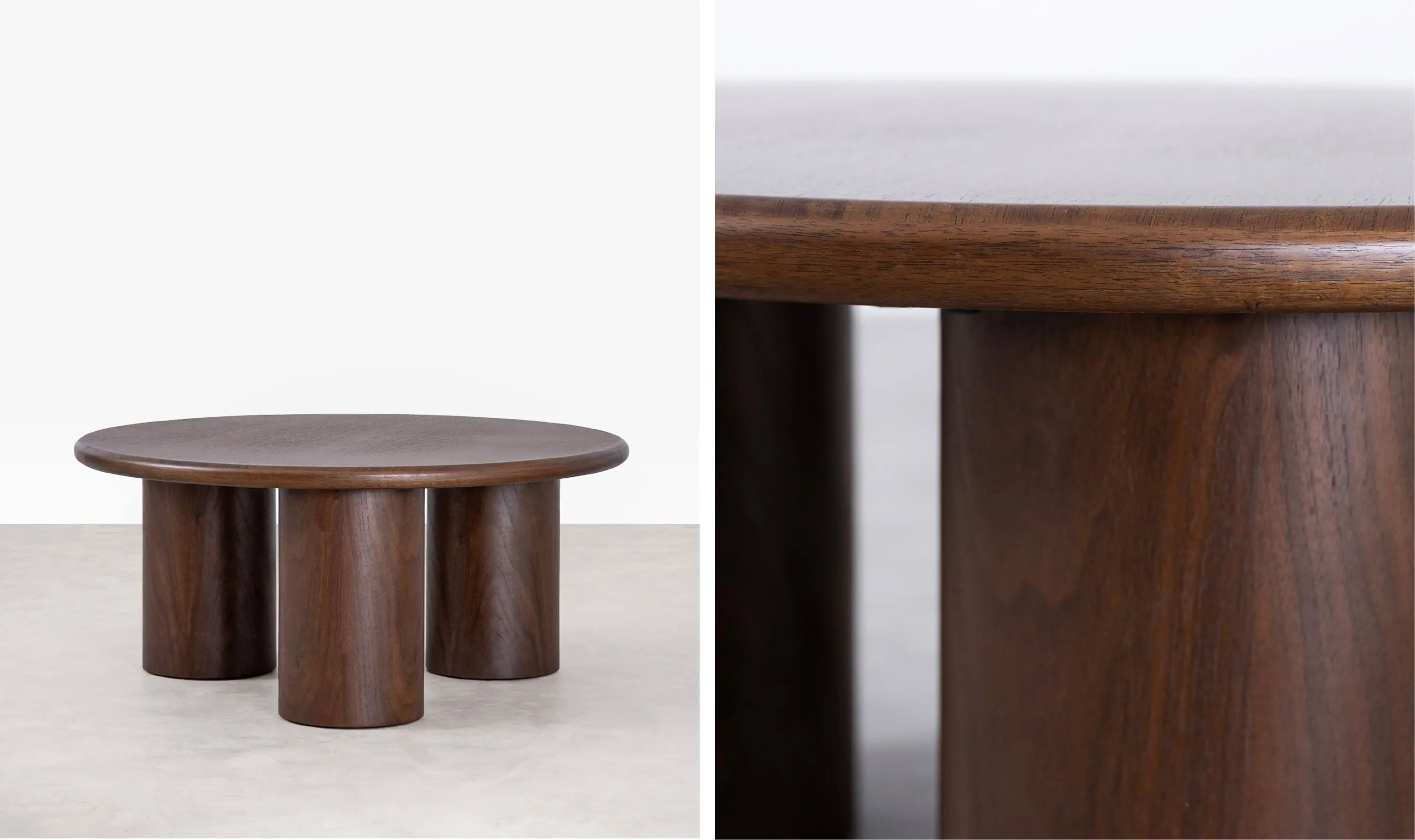 Mesa de Centro Redonda en Madera Aisha (80 cm) - Image 17