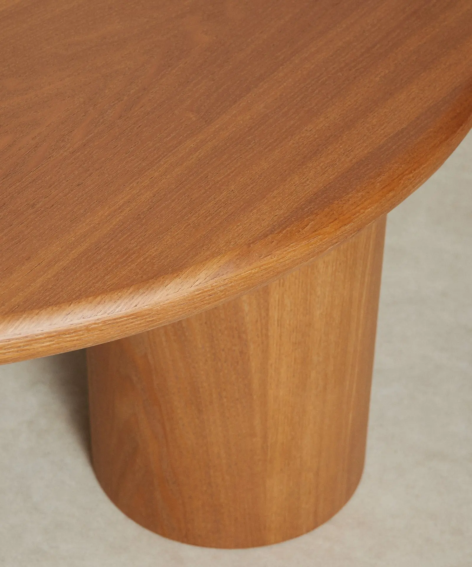 Mesa de Centro Redonda en Madera Aisha (80 cm) - Image 5