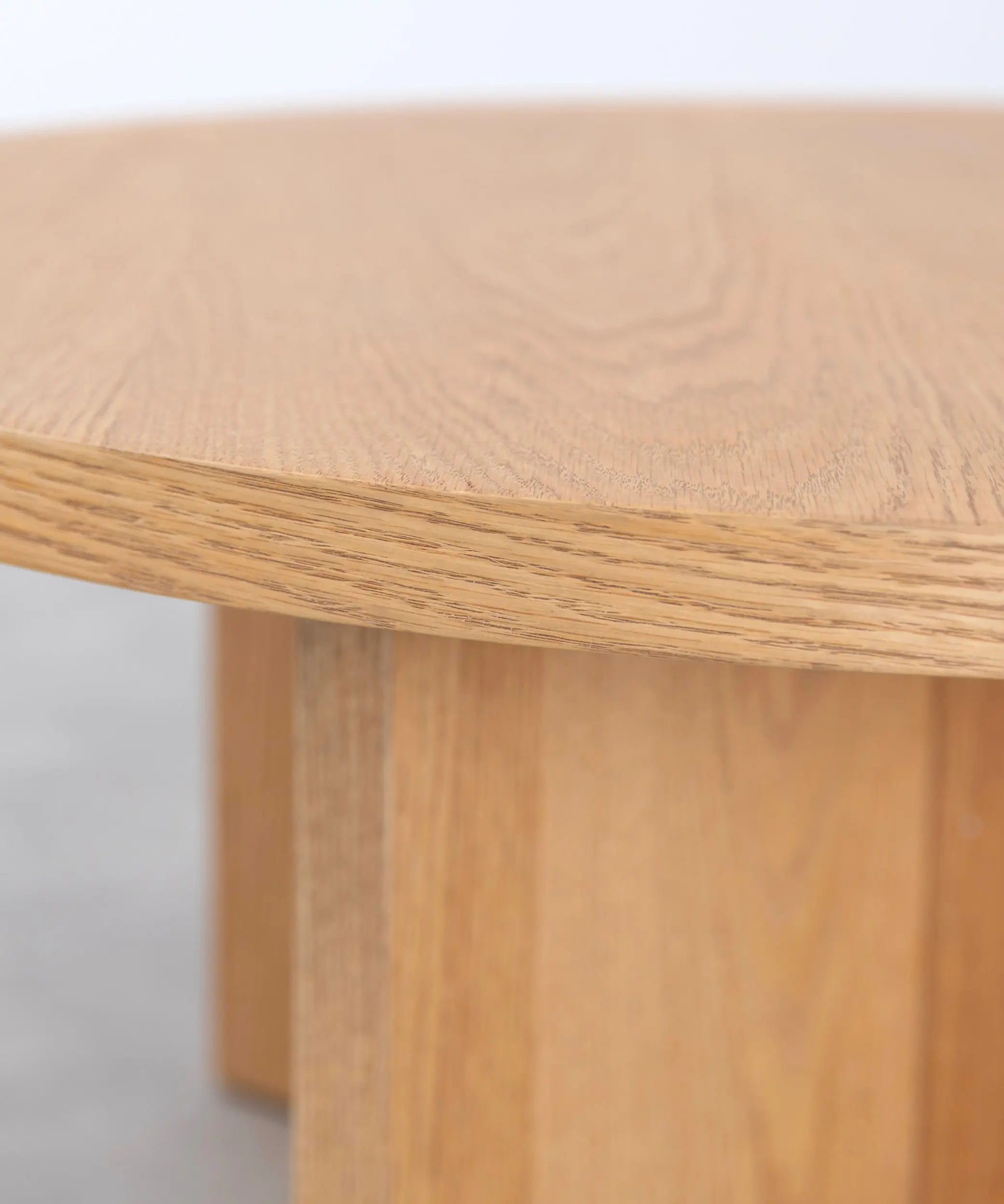 Mesa de Centro Redonda en Madera Takaya (80 cm) - Image 25