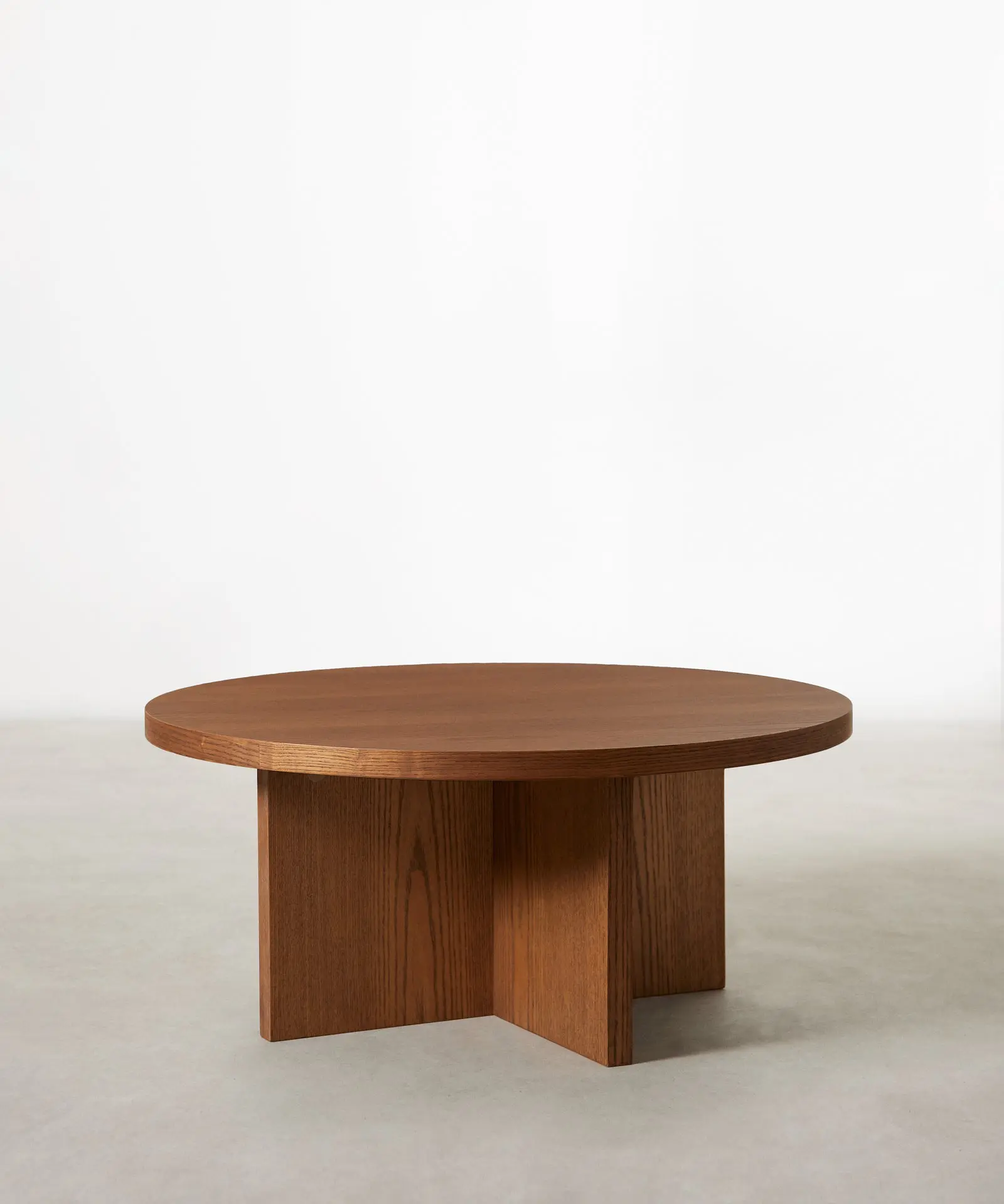 Mesa de Centro Redonda en Madera Takaya (80 cm) - Image 29