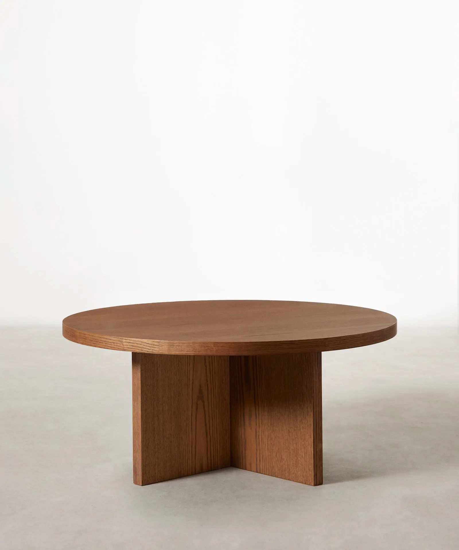 Mesa de Centro Redonda en Madera Takaya (80 cm) - Image 30