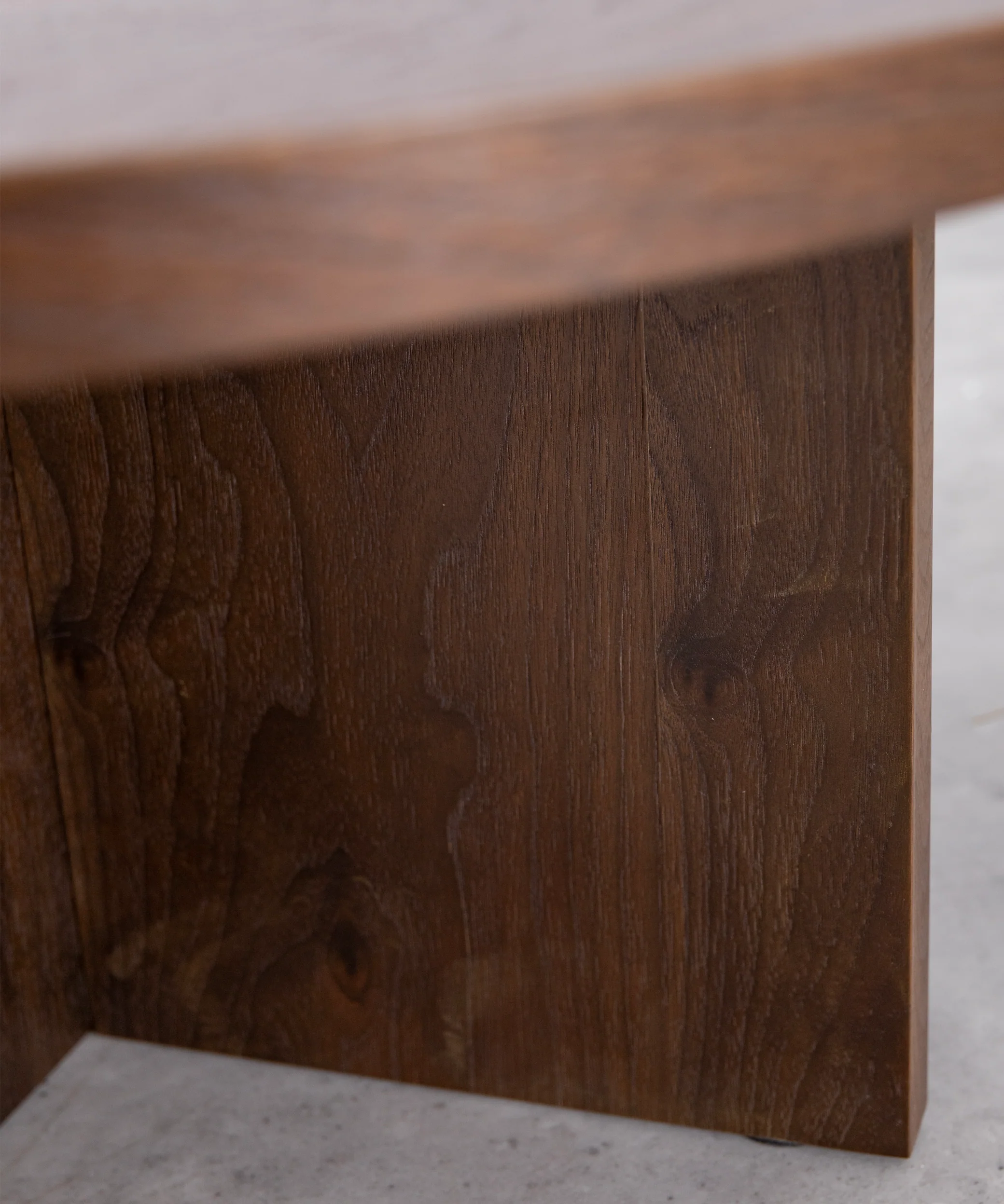 Mesa de Centro Redonda en Madera Takaya (80 cm) - Image 8