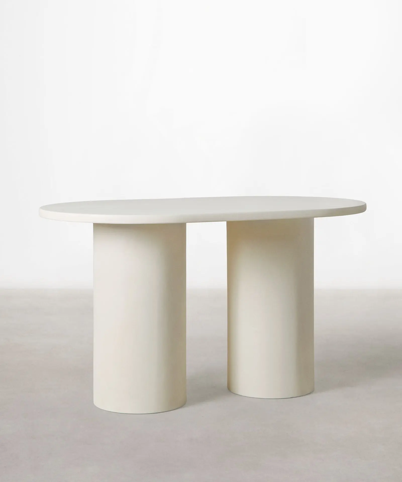 Mesa de Comedor Ovalada en Microcemento Juno - Image 21
