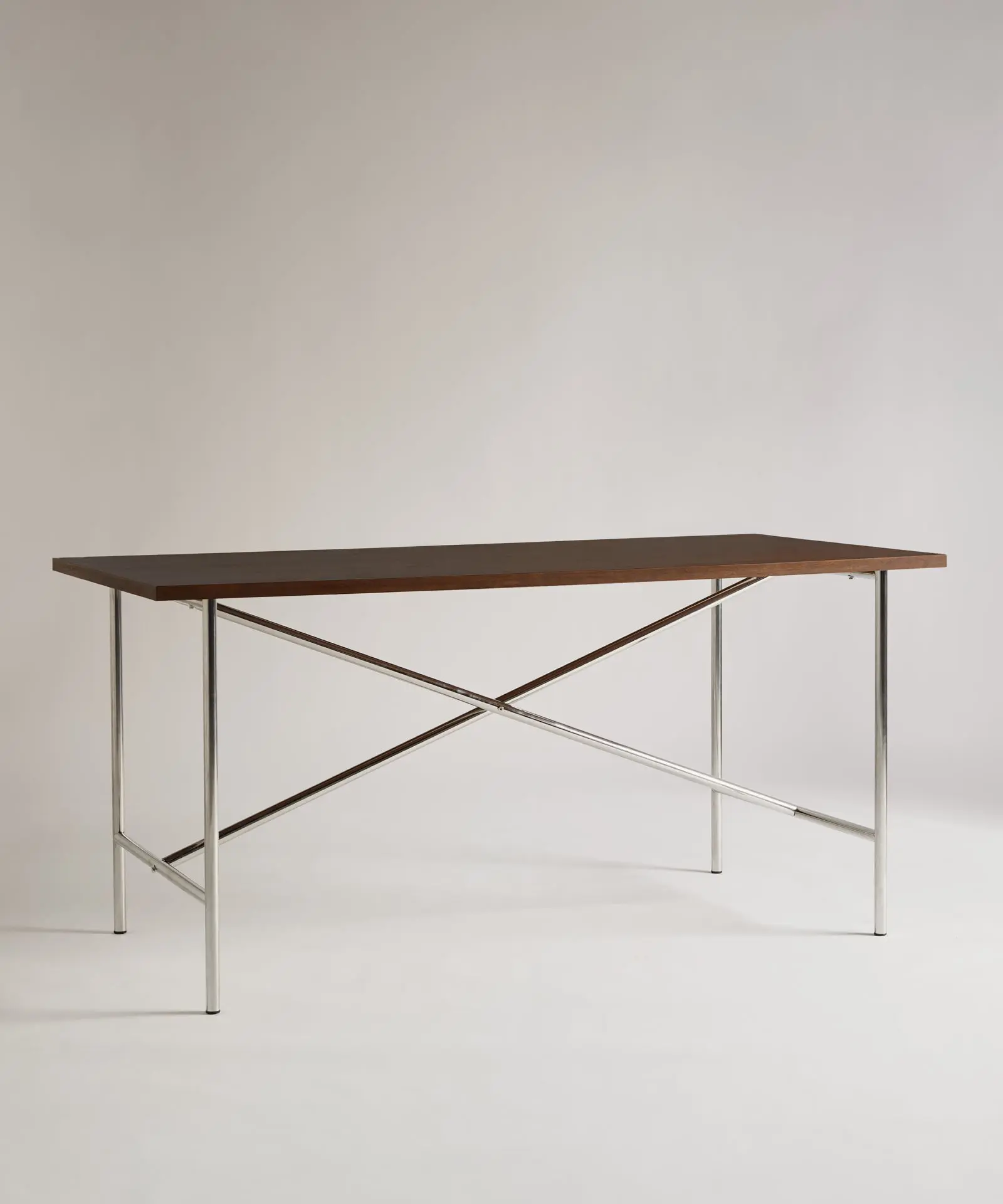Mesa de Comedor Rectangular en Madera y Metal Minel (160x80cm) - Image 21