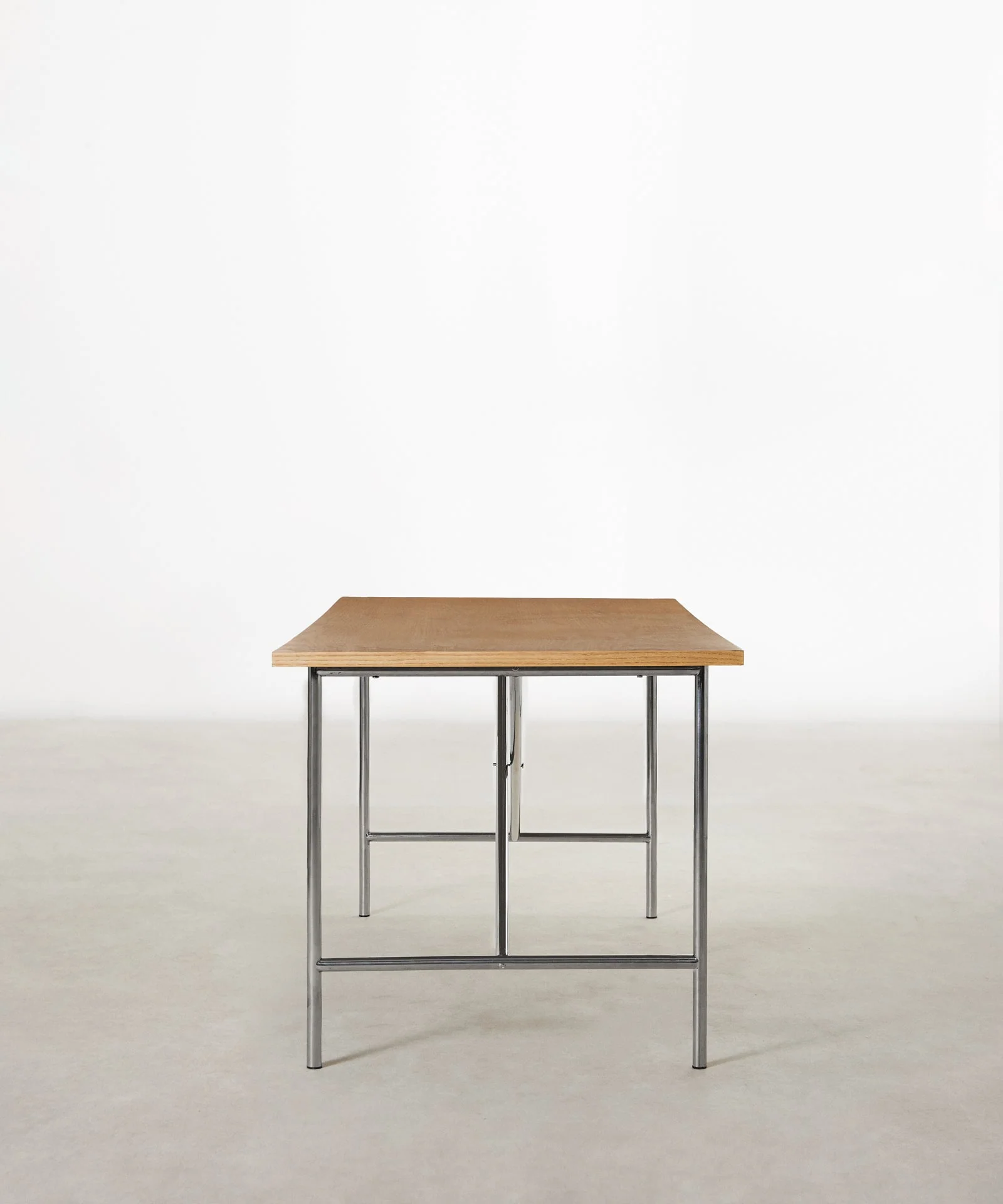 Mesa de Comedor Rectangular en Madera y Metal Minel (160x80cm) - Image 5