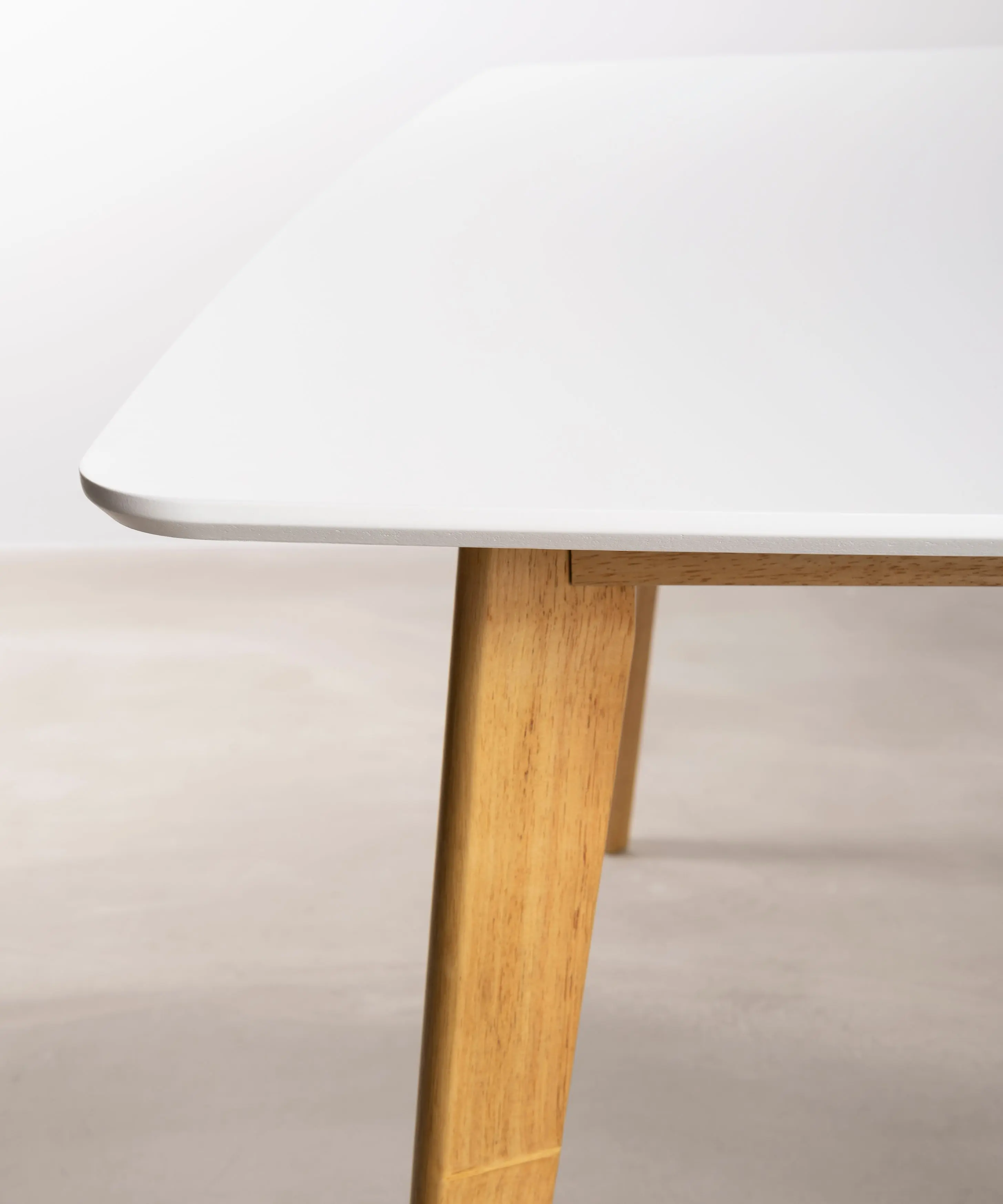 Mesa de Comedor Rectangular en Madera Lena (150 x 90 cm) - Image 5