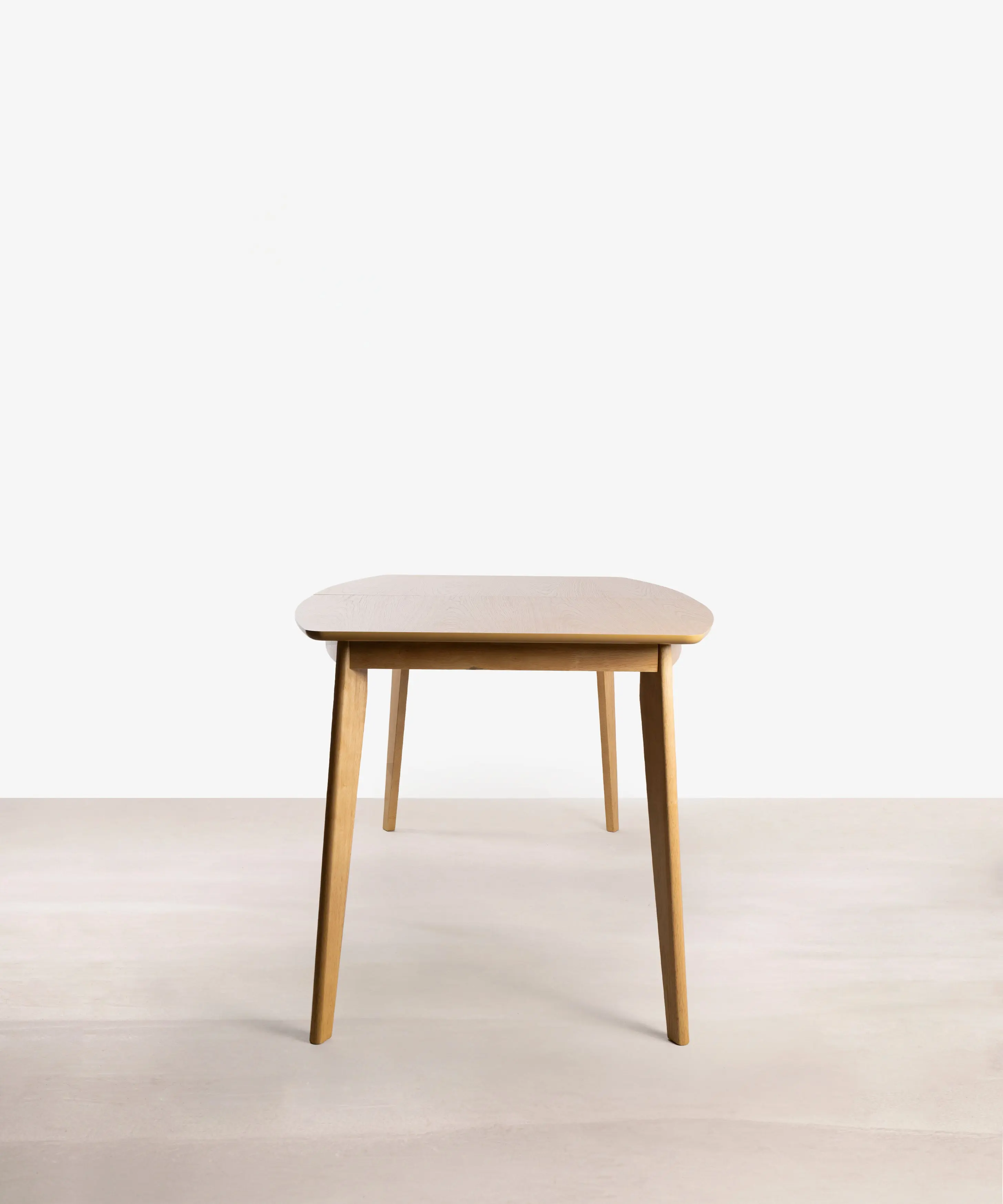 Mesa de Comedor Rectangular Extensible en Madera Tina (150-200 x 90 cm) - Image 4