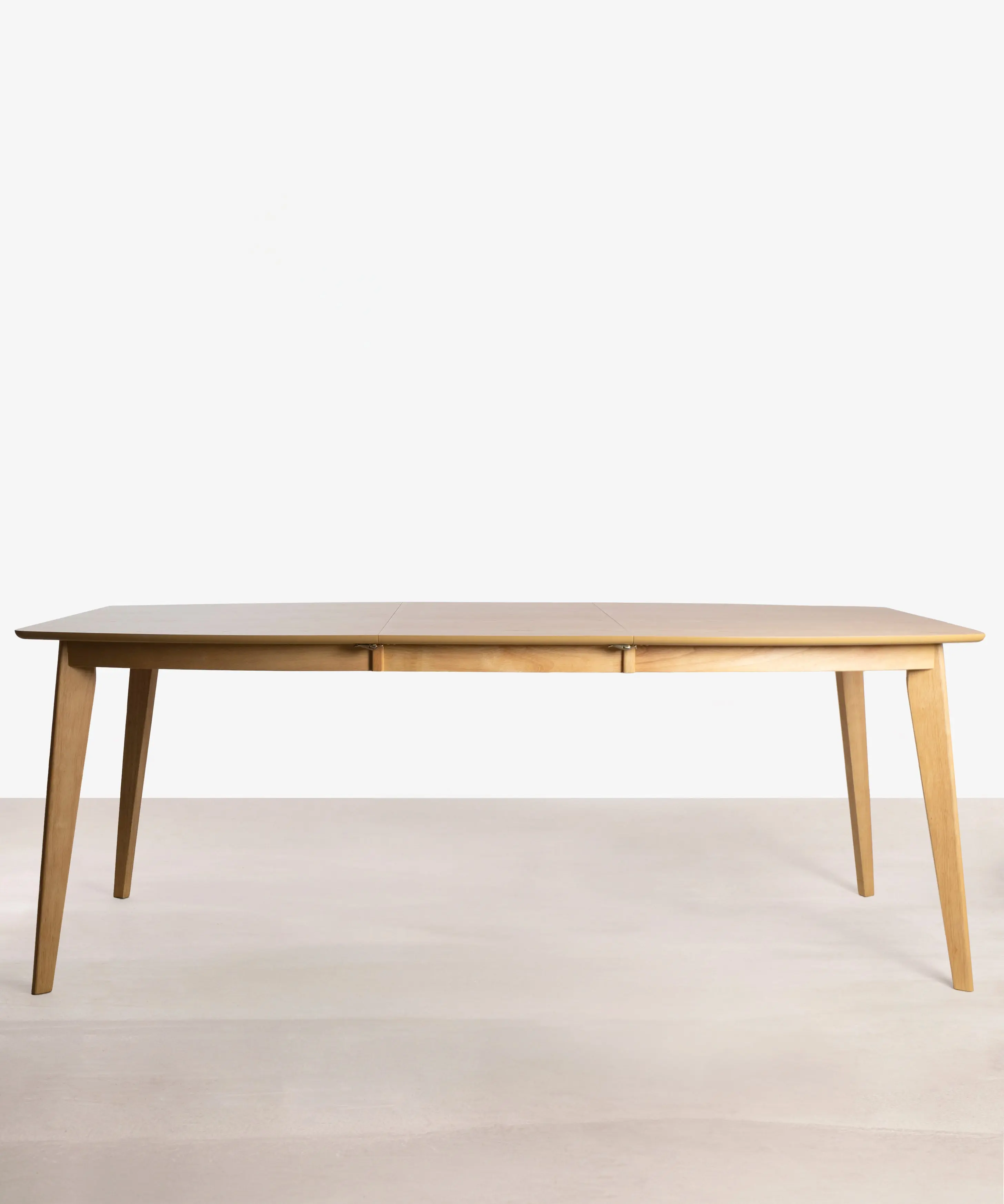 Mesa de Comedor Rectangular Extensible en Madera Tina (150-200 x 90 cm) - Image 5