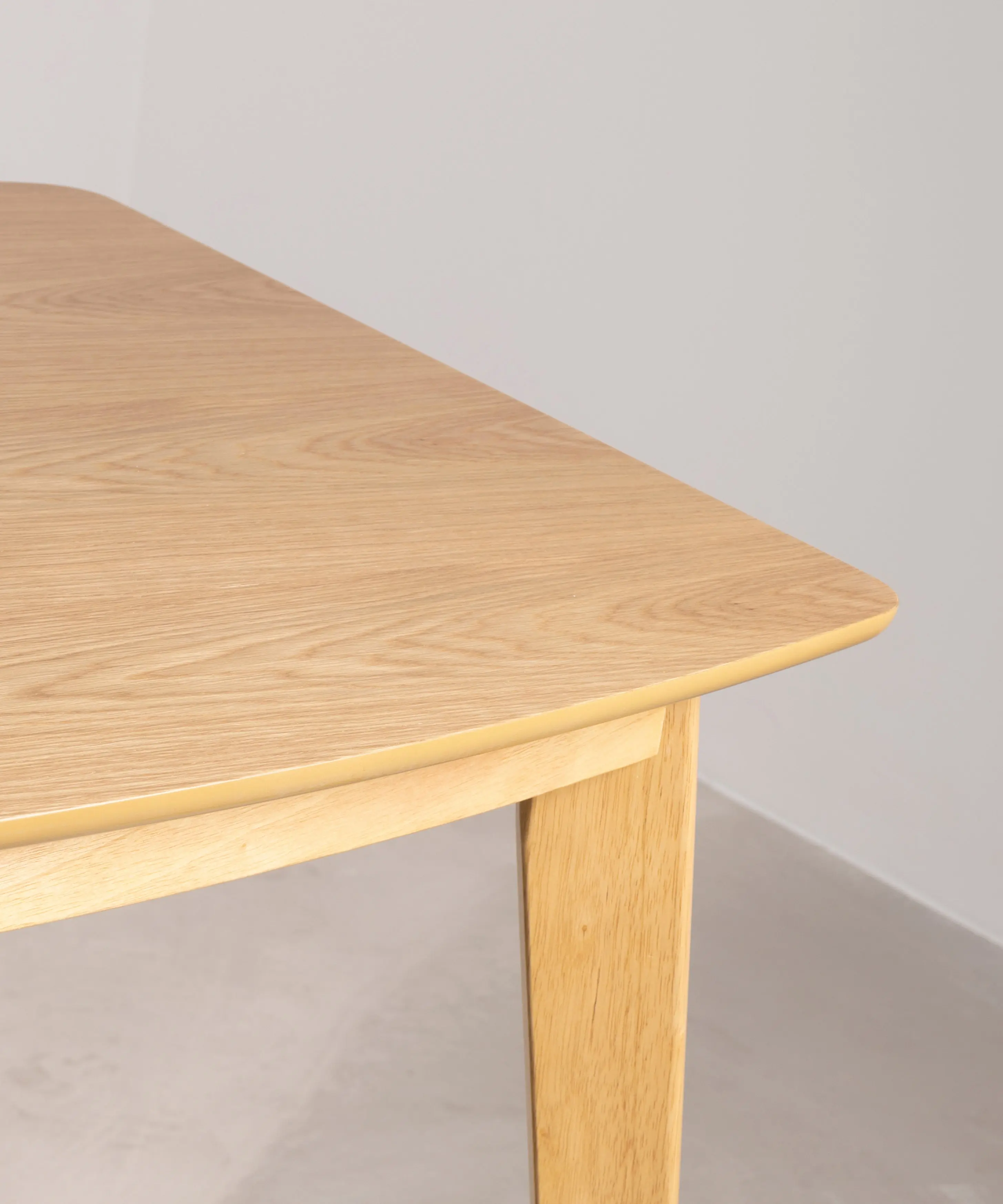 Mesa de Comedor Rectangular Extensible en Madera Tina (150-200 x 90 cm) - Image 7