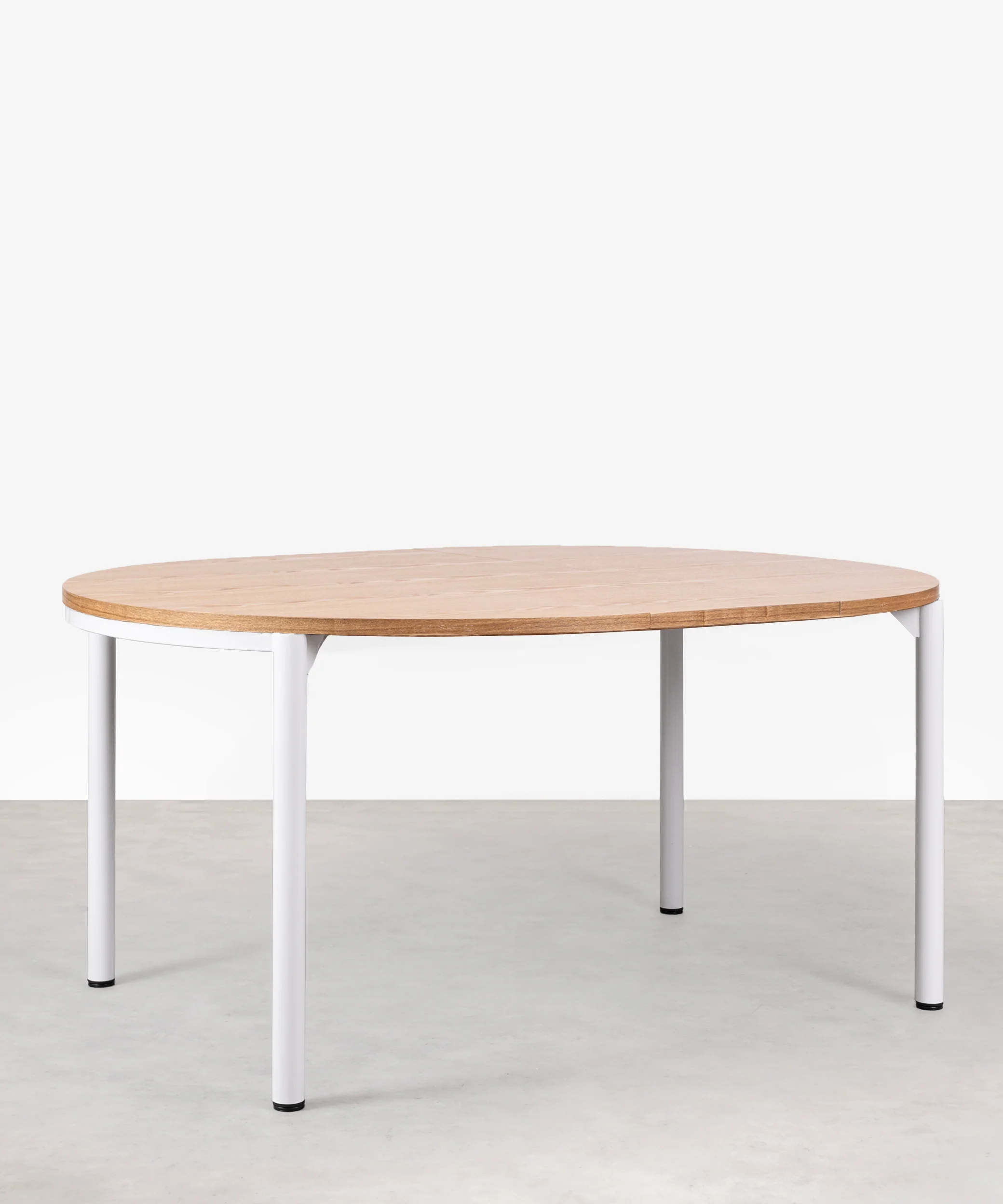 Mesa de Comedor Redonda Extensible en Madera y Metal Maider (120-160 cm) - Image 12