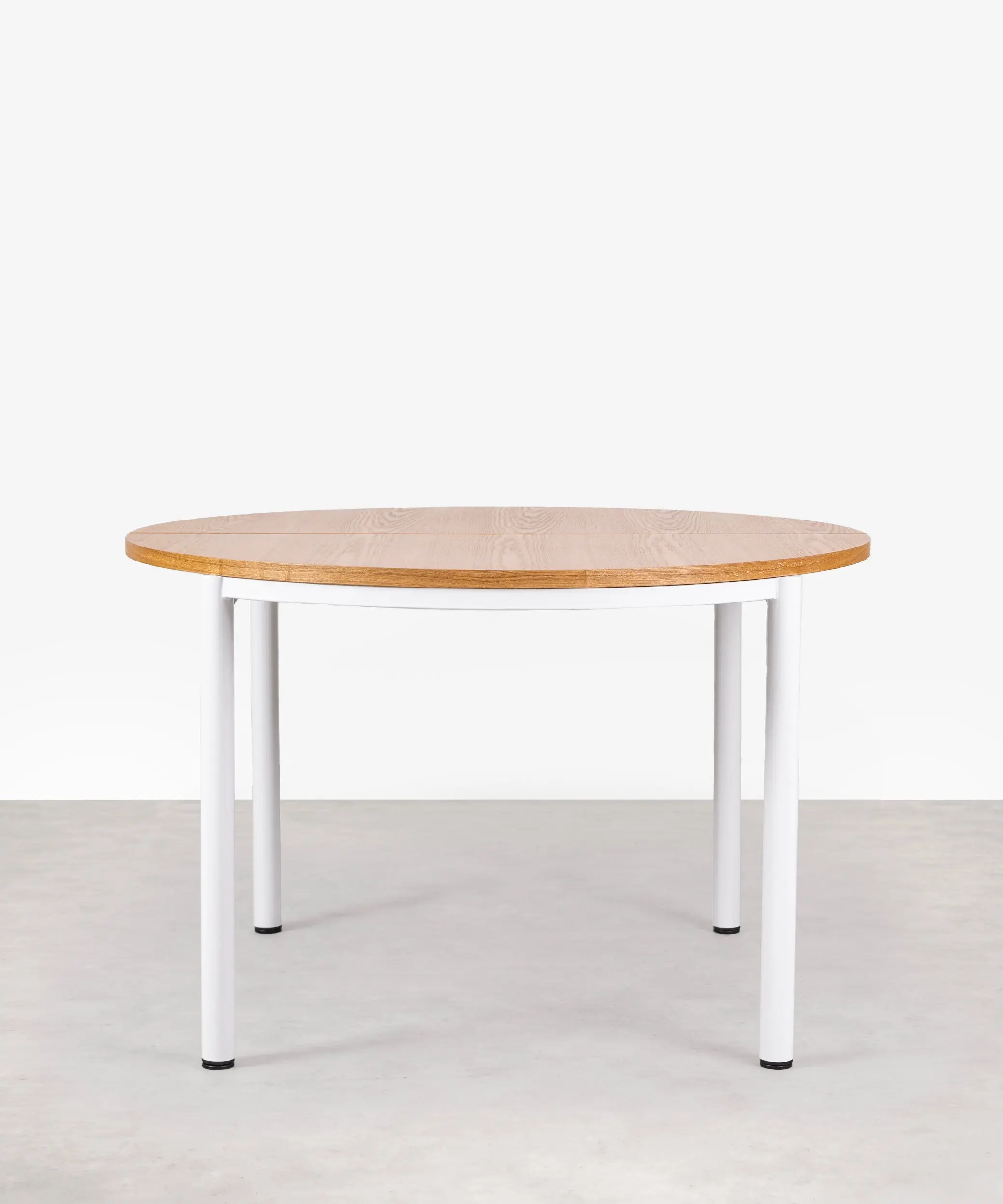 Mesa de Comedor Redonda Extensible en Madera y Metal Maider (120-160 cm) - Image 8