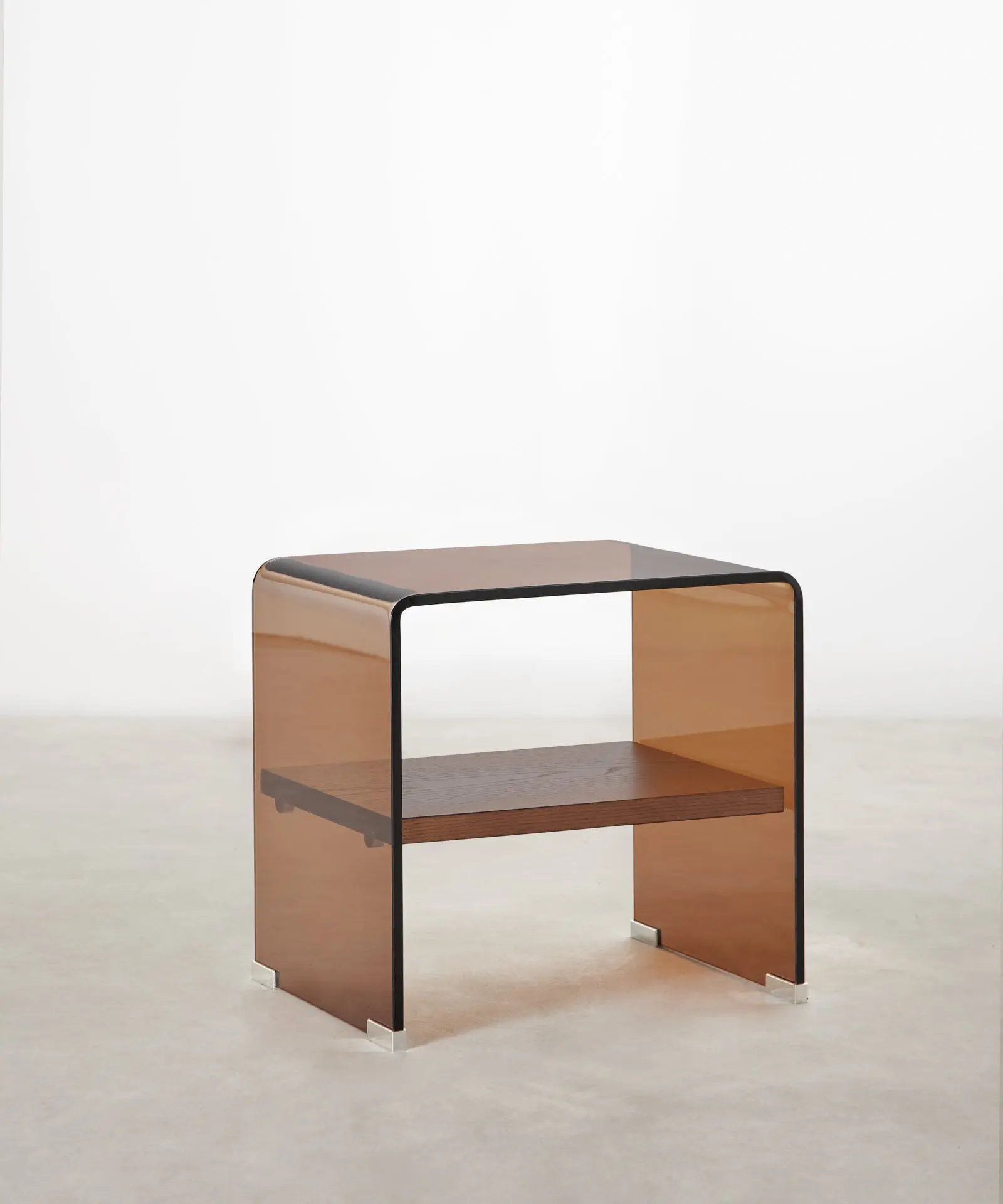 Mesa Auxiliar de Cristal Templado Aris (47x45 cm) - Image 5