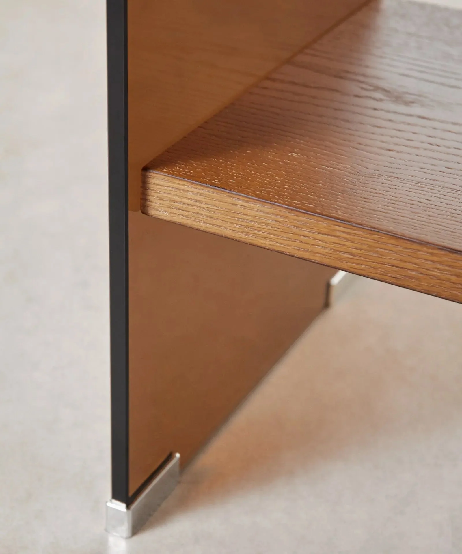 Mesa Auxiliar de Cristal Templado Aris (47x45 cm) - Image 7