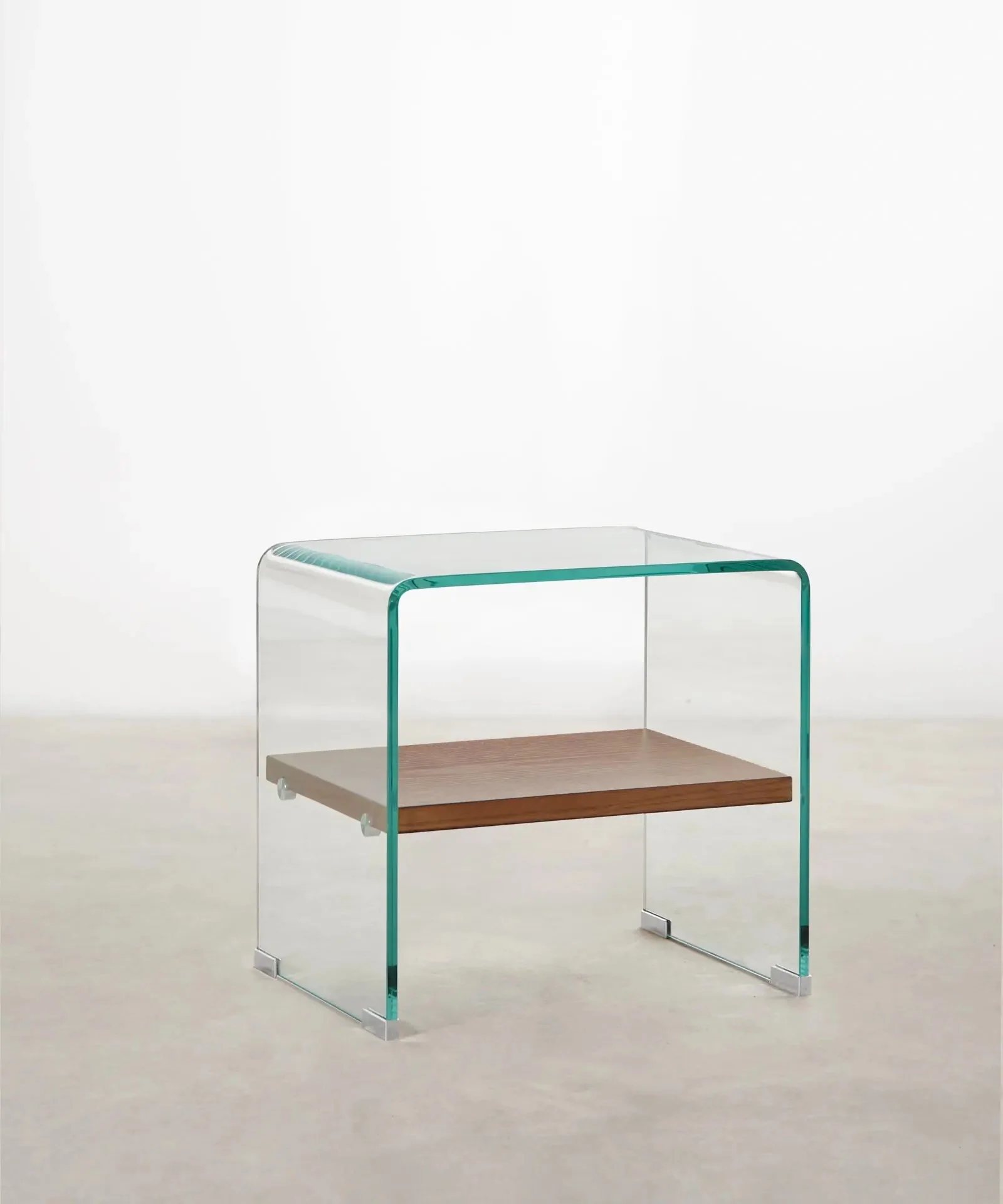 Mesa Auxiliar de Cristal Templado Aris (47x45 cm) - Image 9