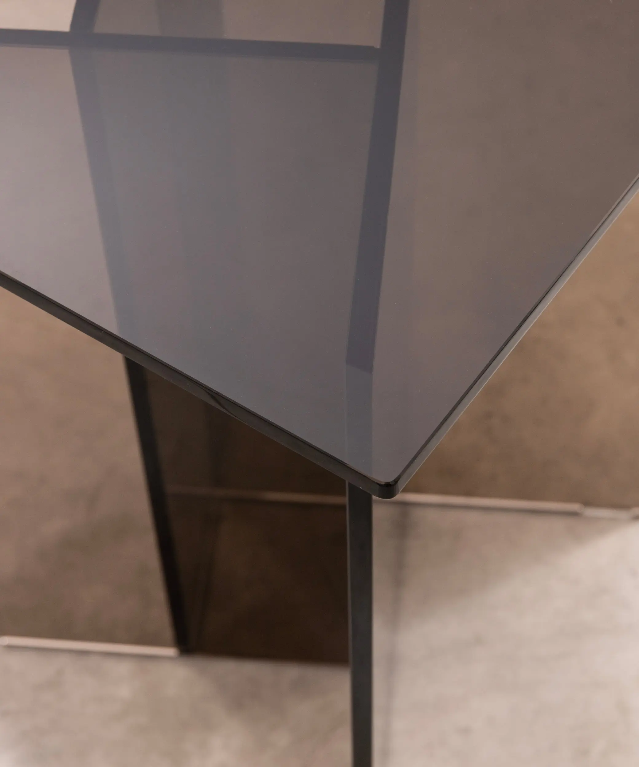 Mesa Auxiliar Cuadrada de Cristal Templado Johanna (40x40 cm) - Image 14