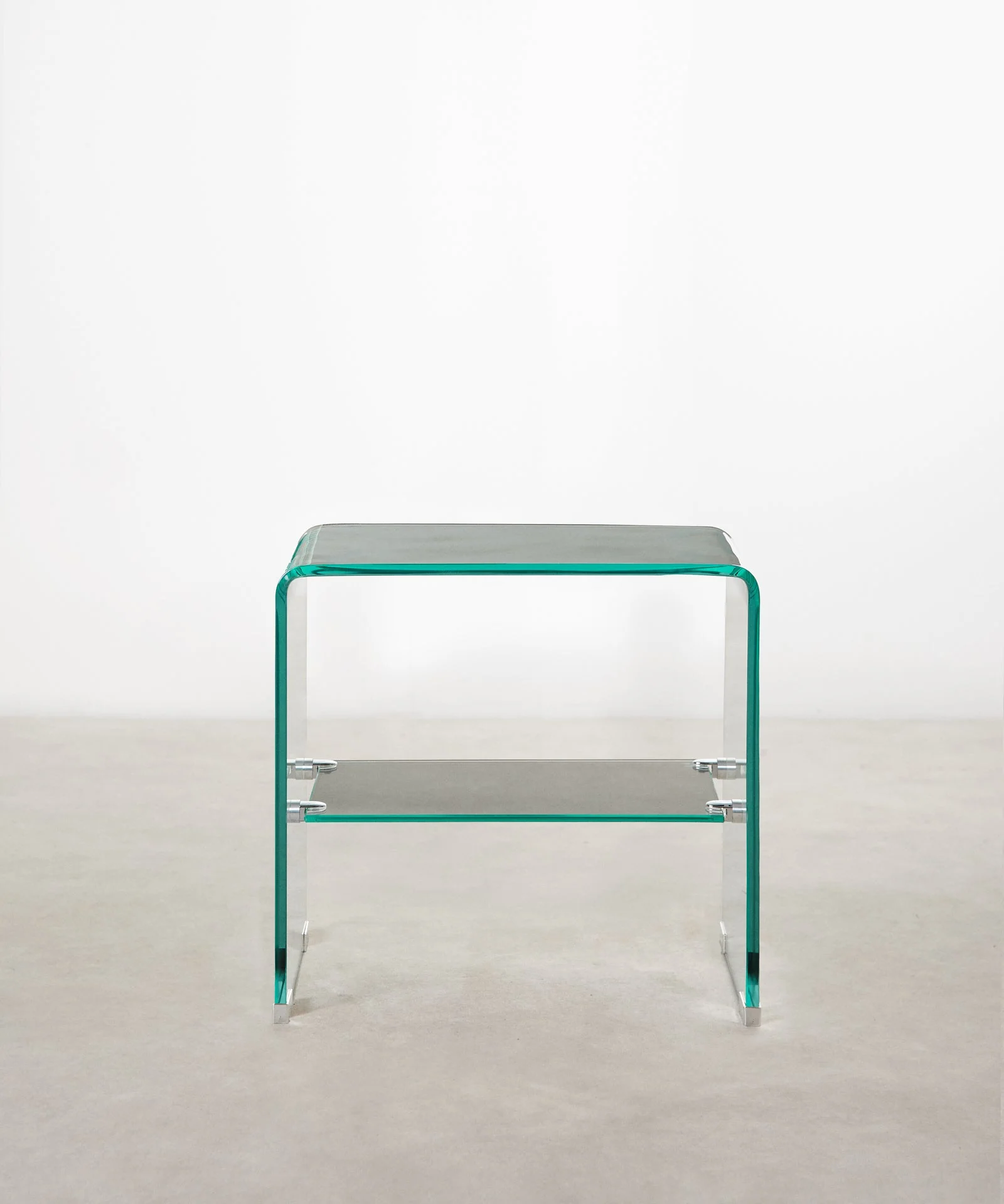 Mesa Auxiliar de Cristal Templado Siena (47x45 cm) - Image 3