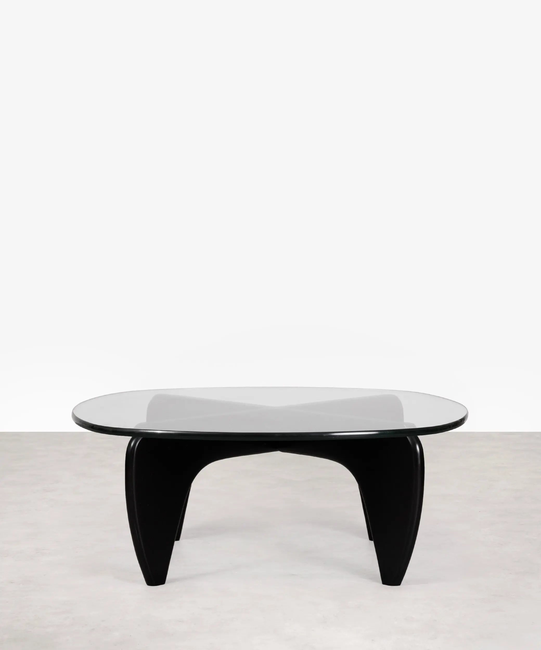 Mesa de Centro en Cristal Templado y Madera Michi Noriaki - Image 12