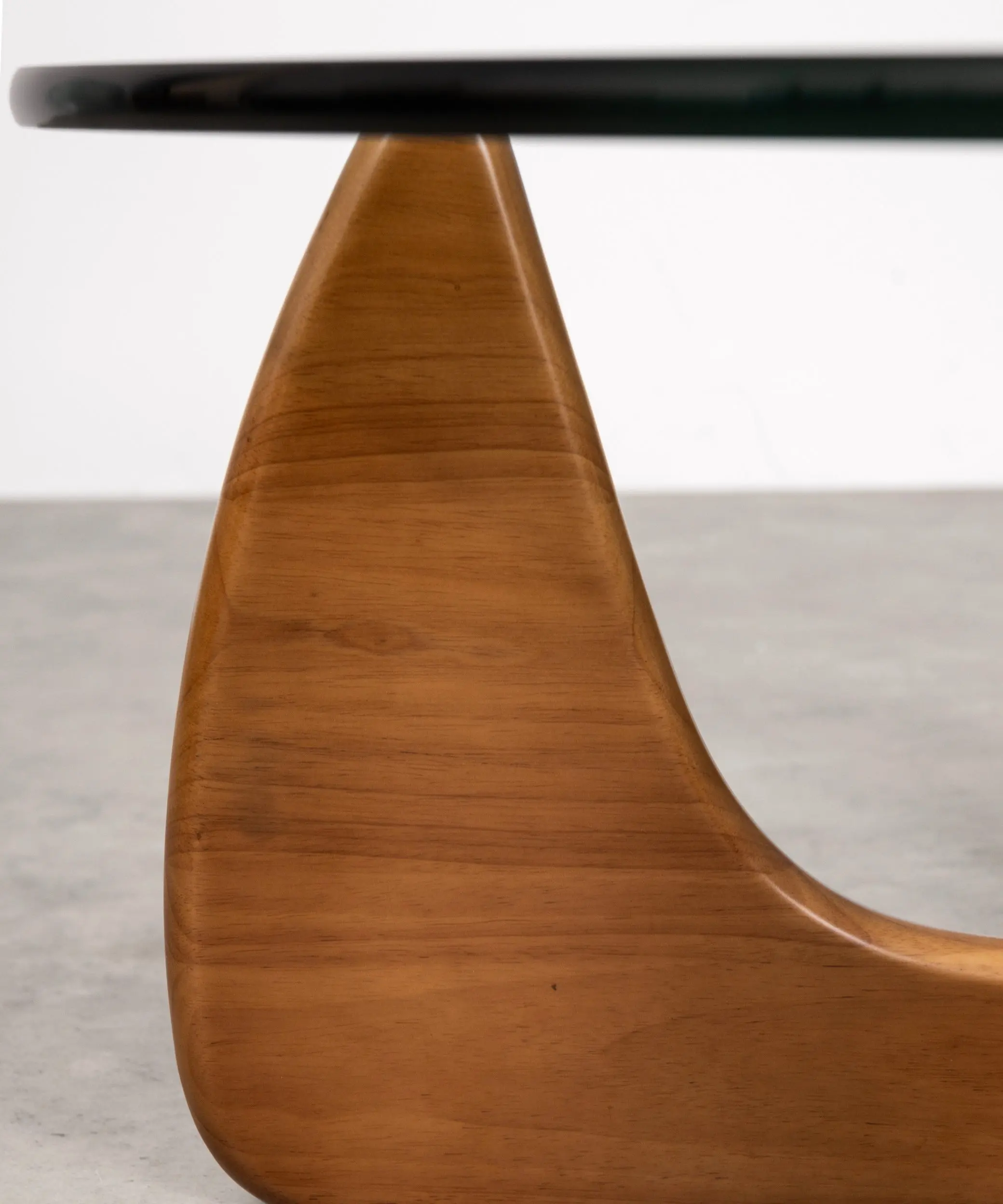 Mesa de Centro en Cristal Templado y Madera Michi Noriaki - Image 8