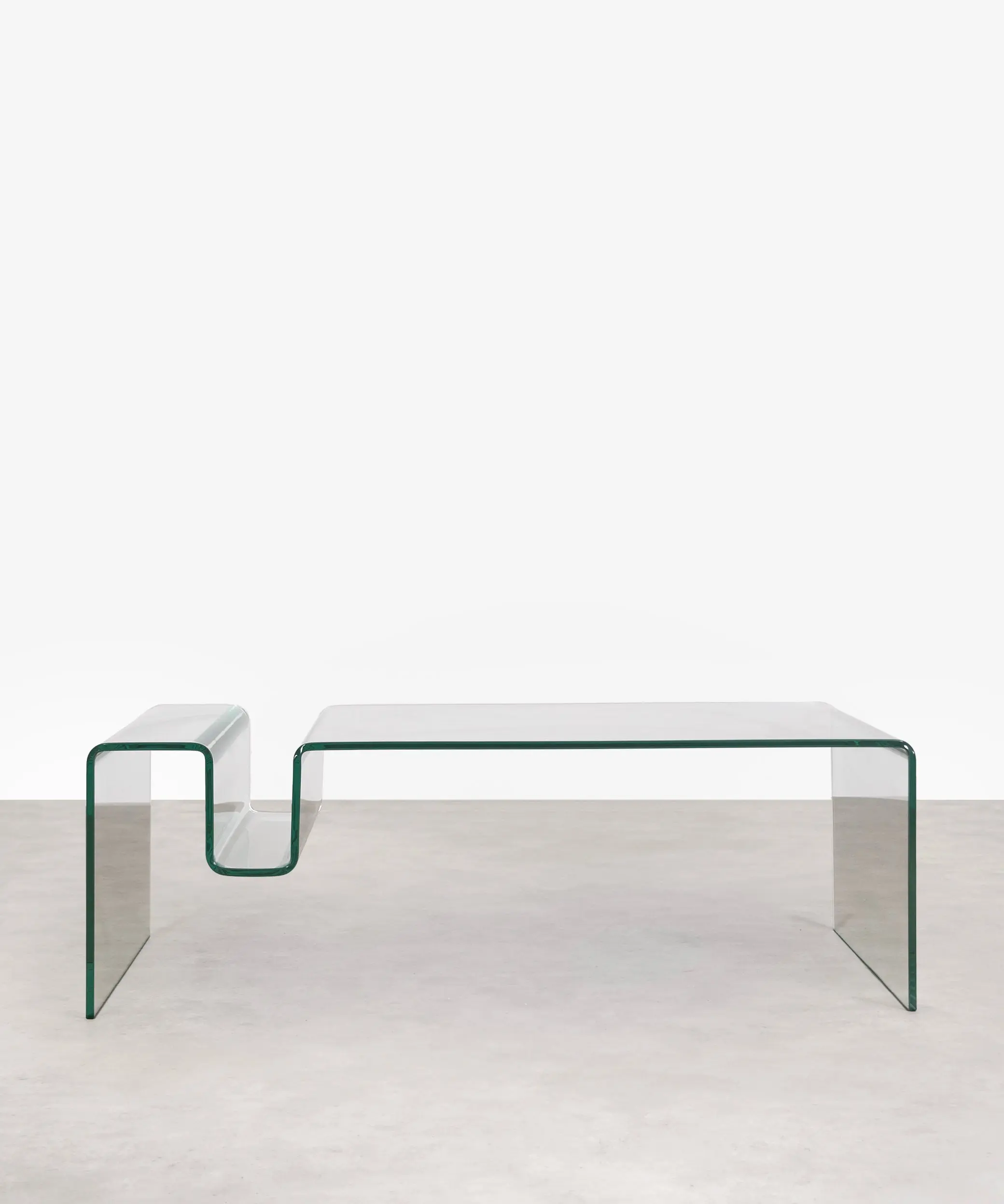 Mesa de Centro Rectangular de Cristal Templado Harbor (120x60 cm) - Image 10
