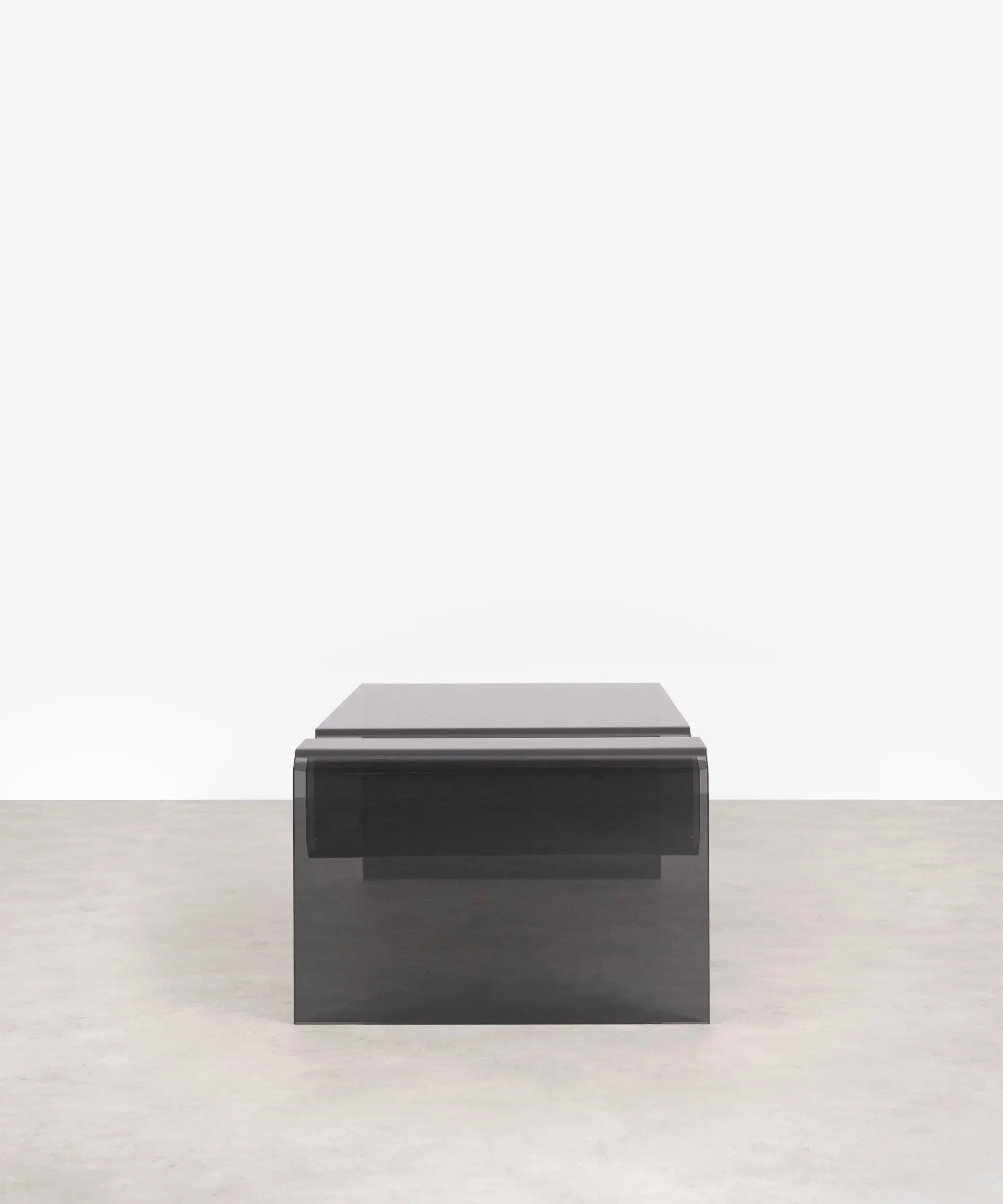 Mesa de Centro Rectangular de Cristal Templado Harbor (120x60 cm) - Image 4