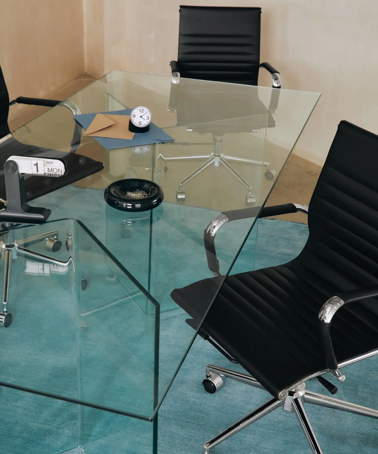 Mesa de Comedor rectangular en Cristal Templado Ottish (180x90 cm) - Image 3
