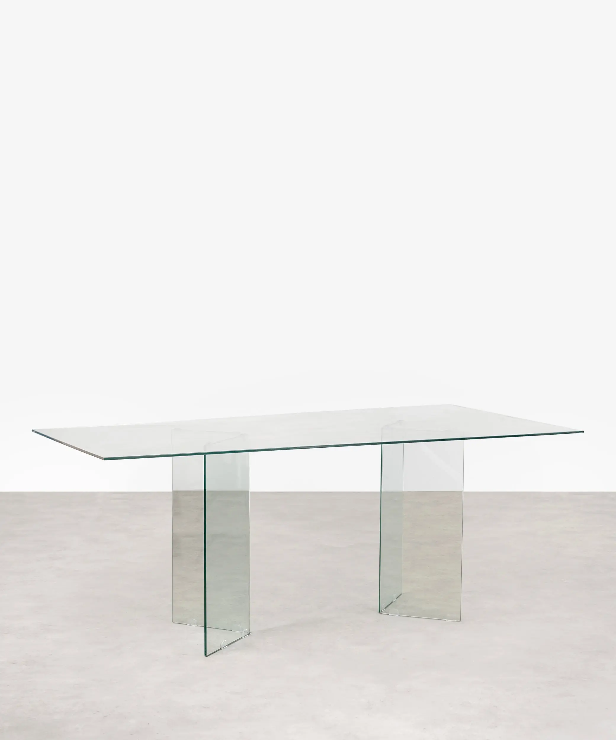 Mesa de Comedor rectangular en Cristal Templado Ottish (180x90 cm) - Image 4