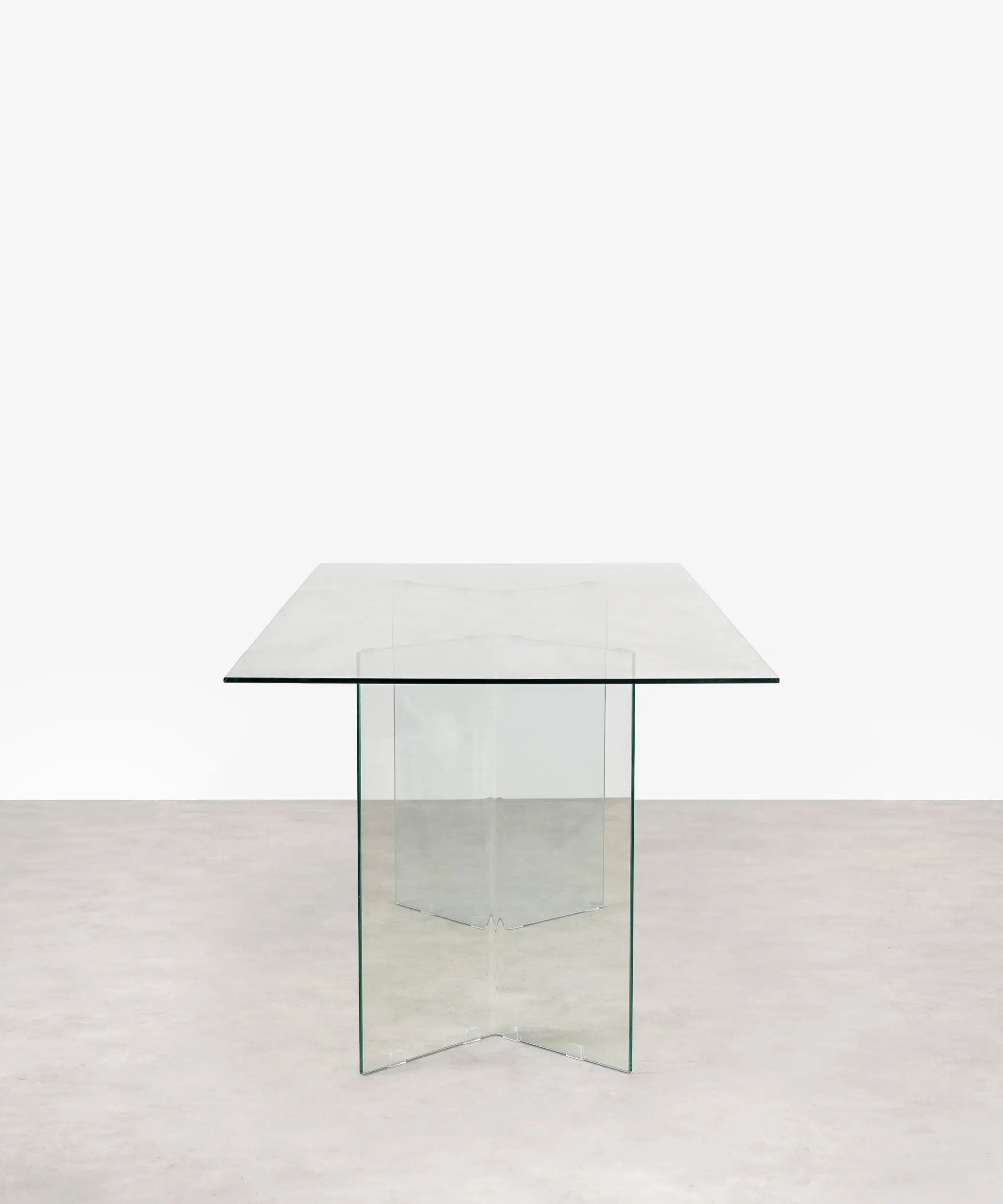 Mesa de Comedor rectangular en Cristal Templado Ottish (180x90 cm) - Image 5