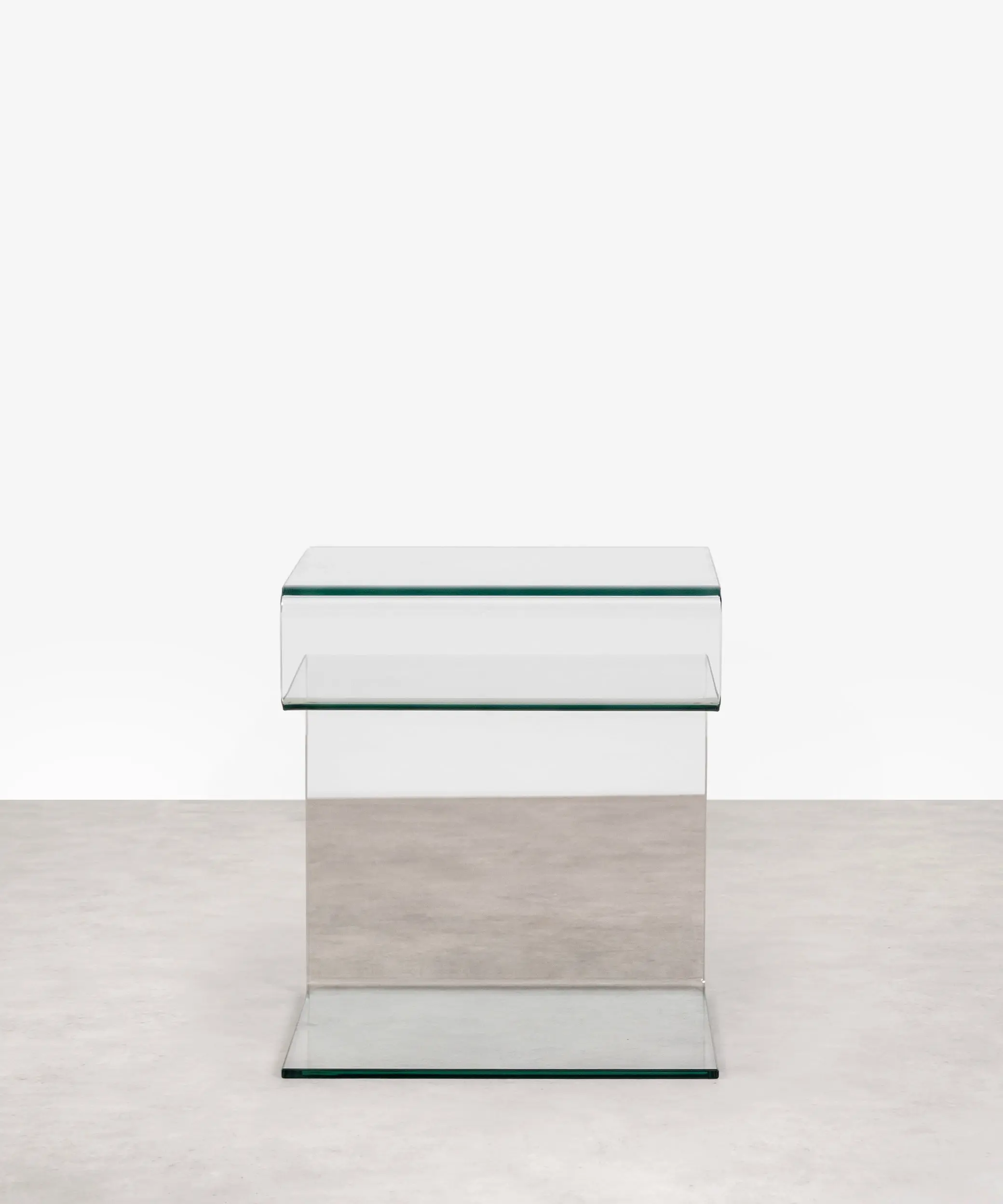 Mesa Auxiliar de Cristal Templado Saura - Image 12