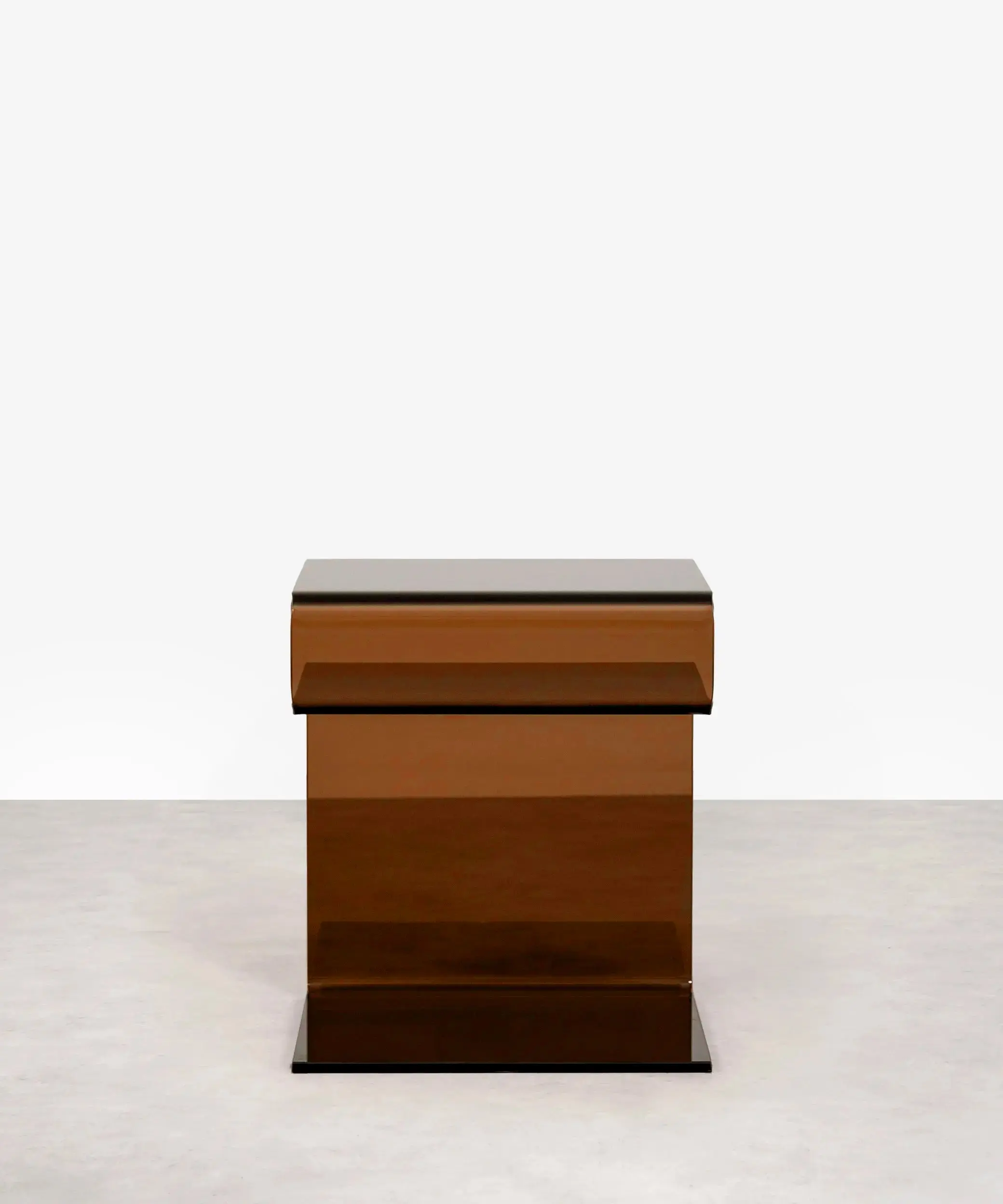 Mesa Auxiliar de Cristal Templado Saura - Image 3