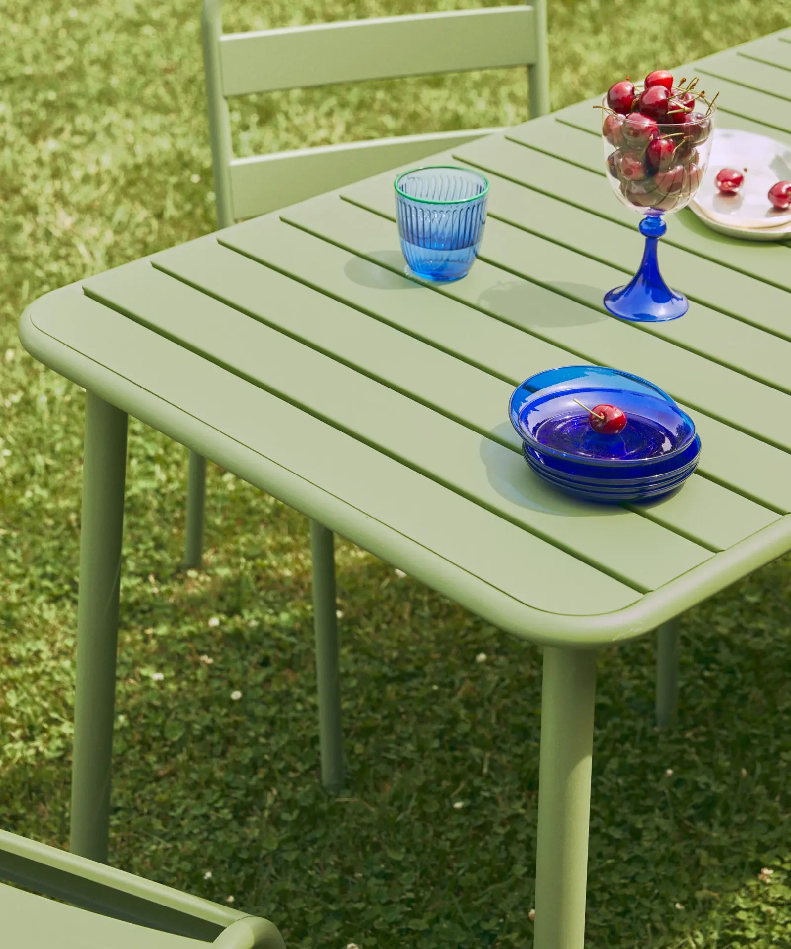Mesa exterior de metal alargada Sora (140x70 cm) - Image 18