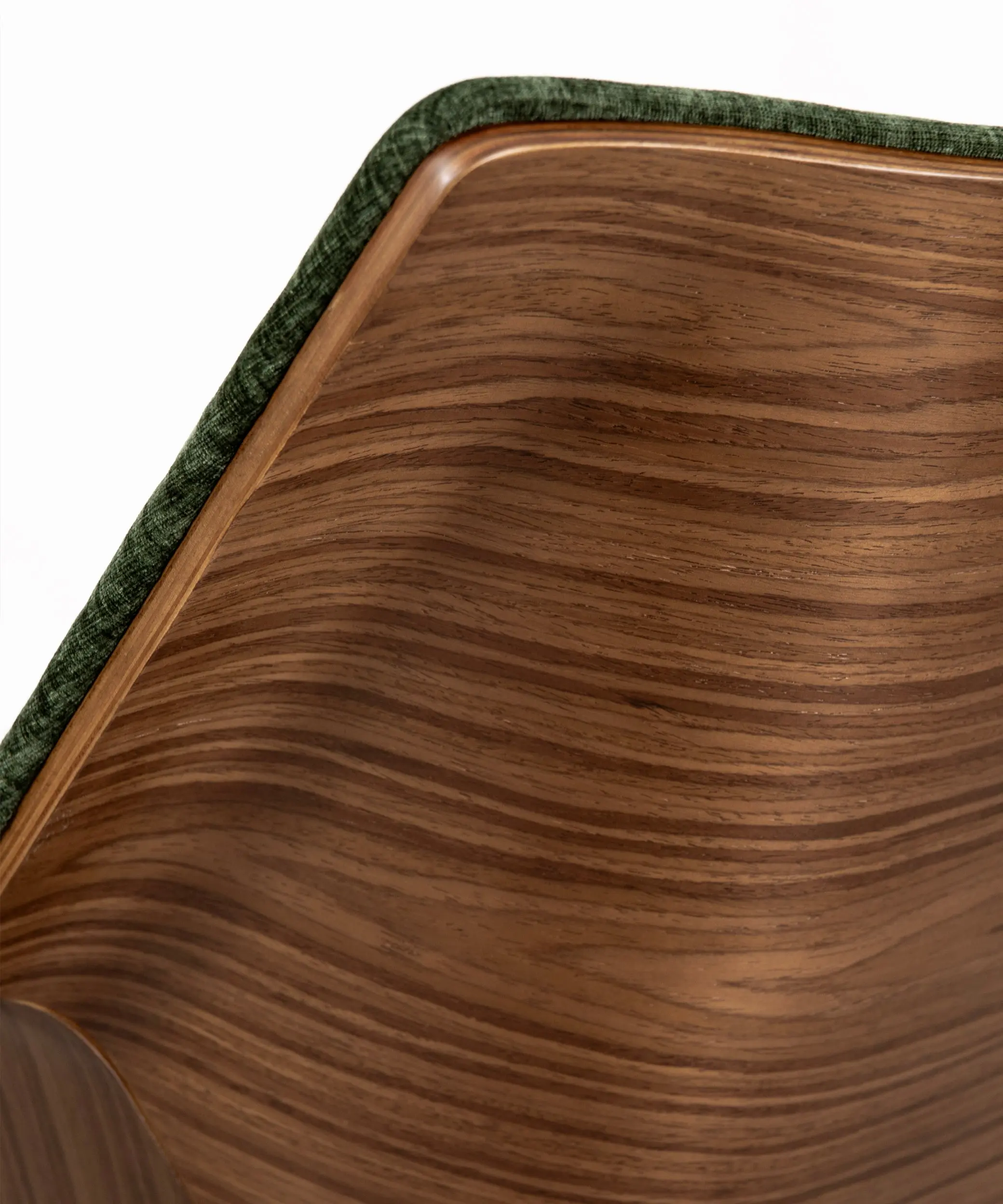 Sillón de Tela Chenilla y Madera Romi - Image 6
